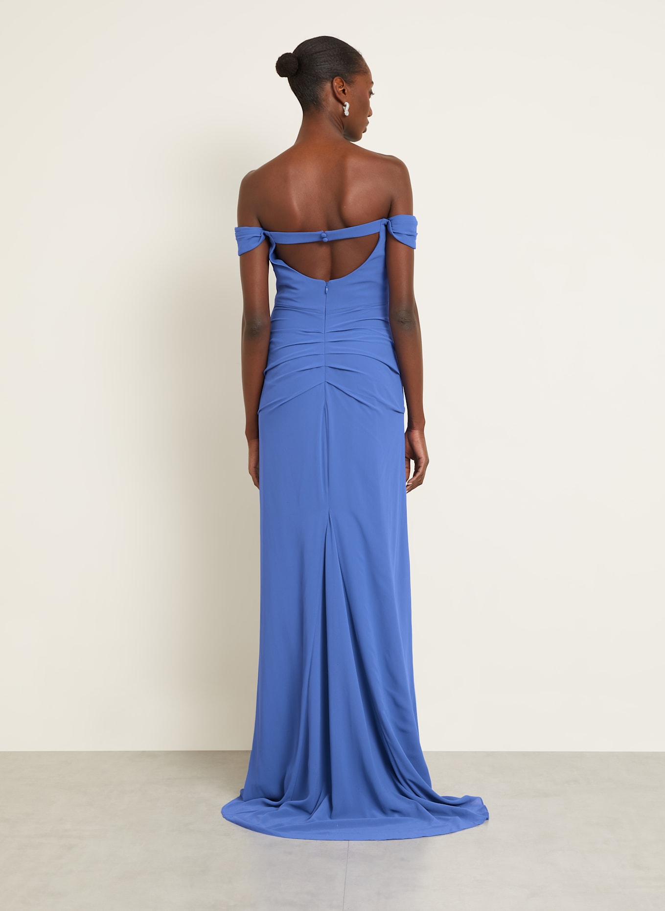 VERA WANG Abendkleid CREOLE: BLAU