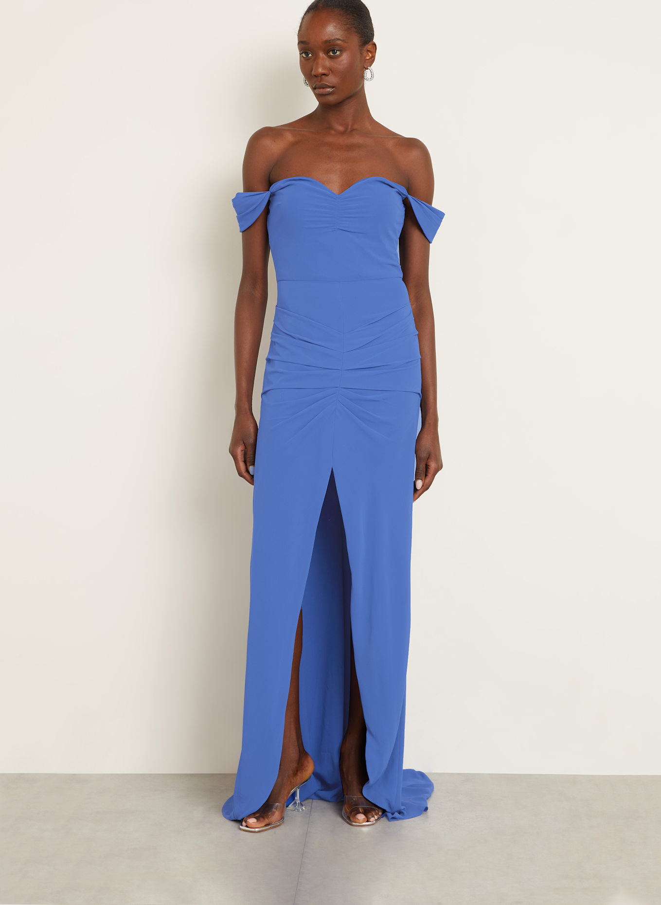 VERA WANG Abendkleid CREOLE: BLAU