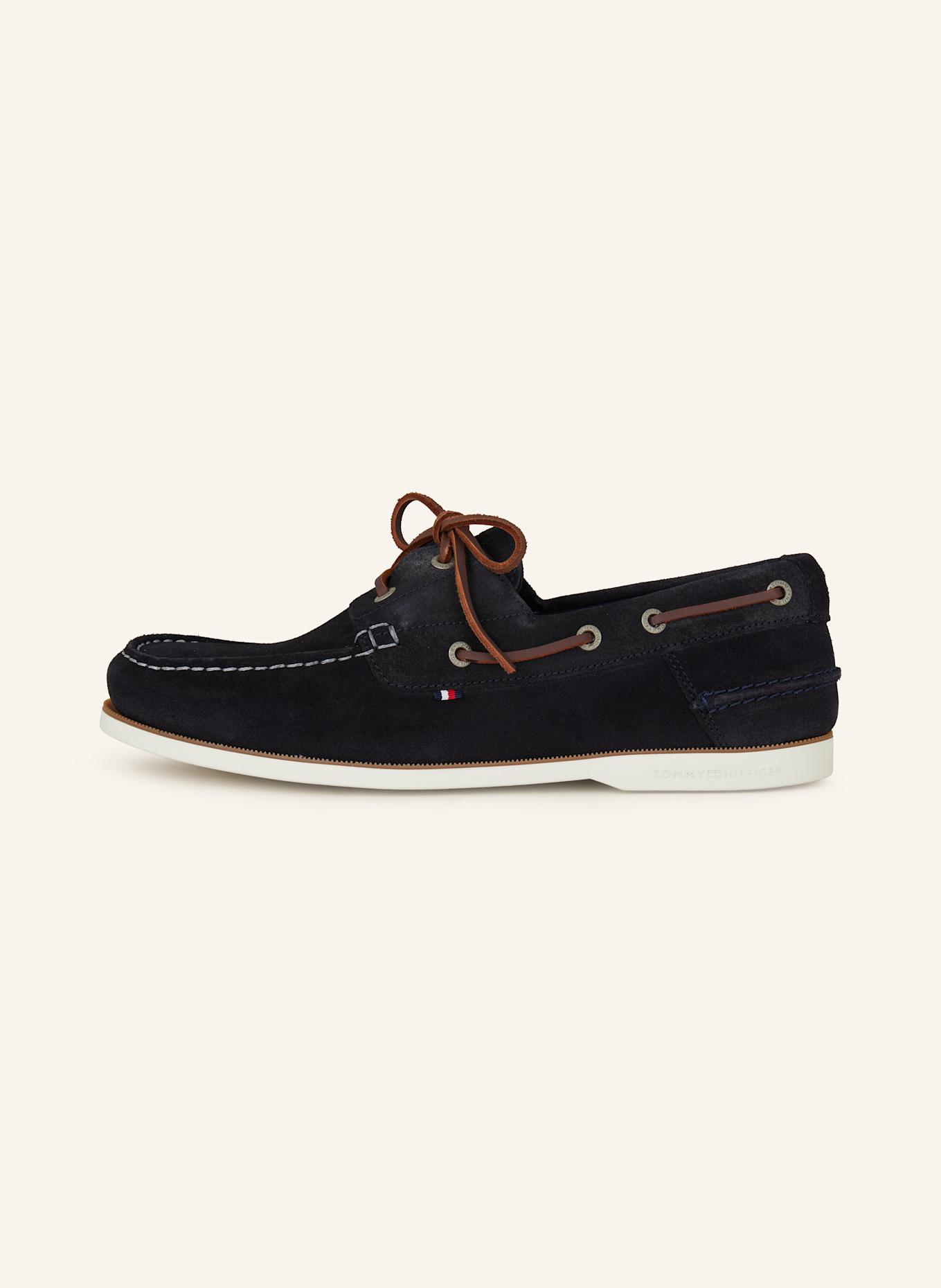 TOMMY HILFIGER Mokasyny żeglarskie: GRANATOWY