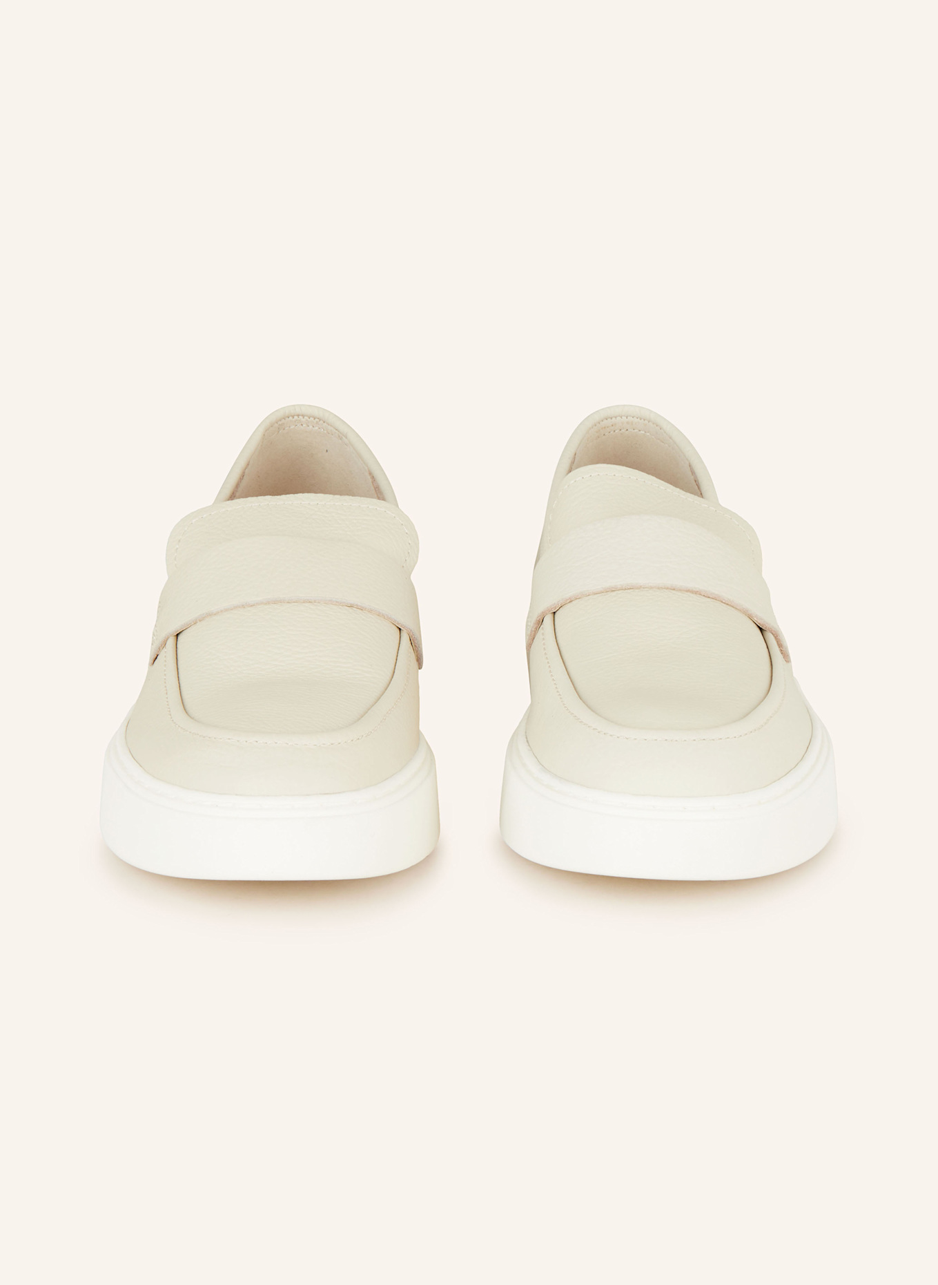 Calvin Klein Loafersy: KREMOWY