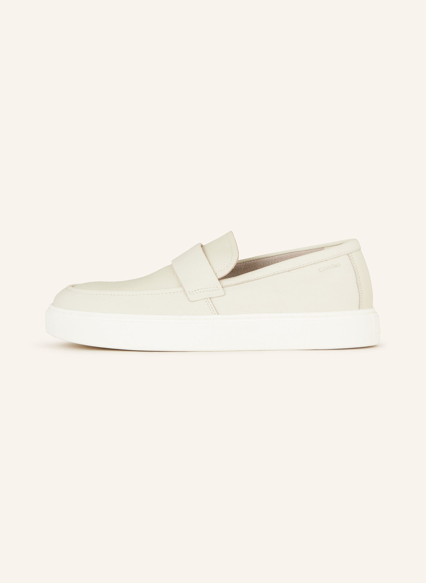 Calvin Klein Loafersy: KREMOWY