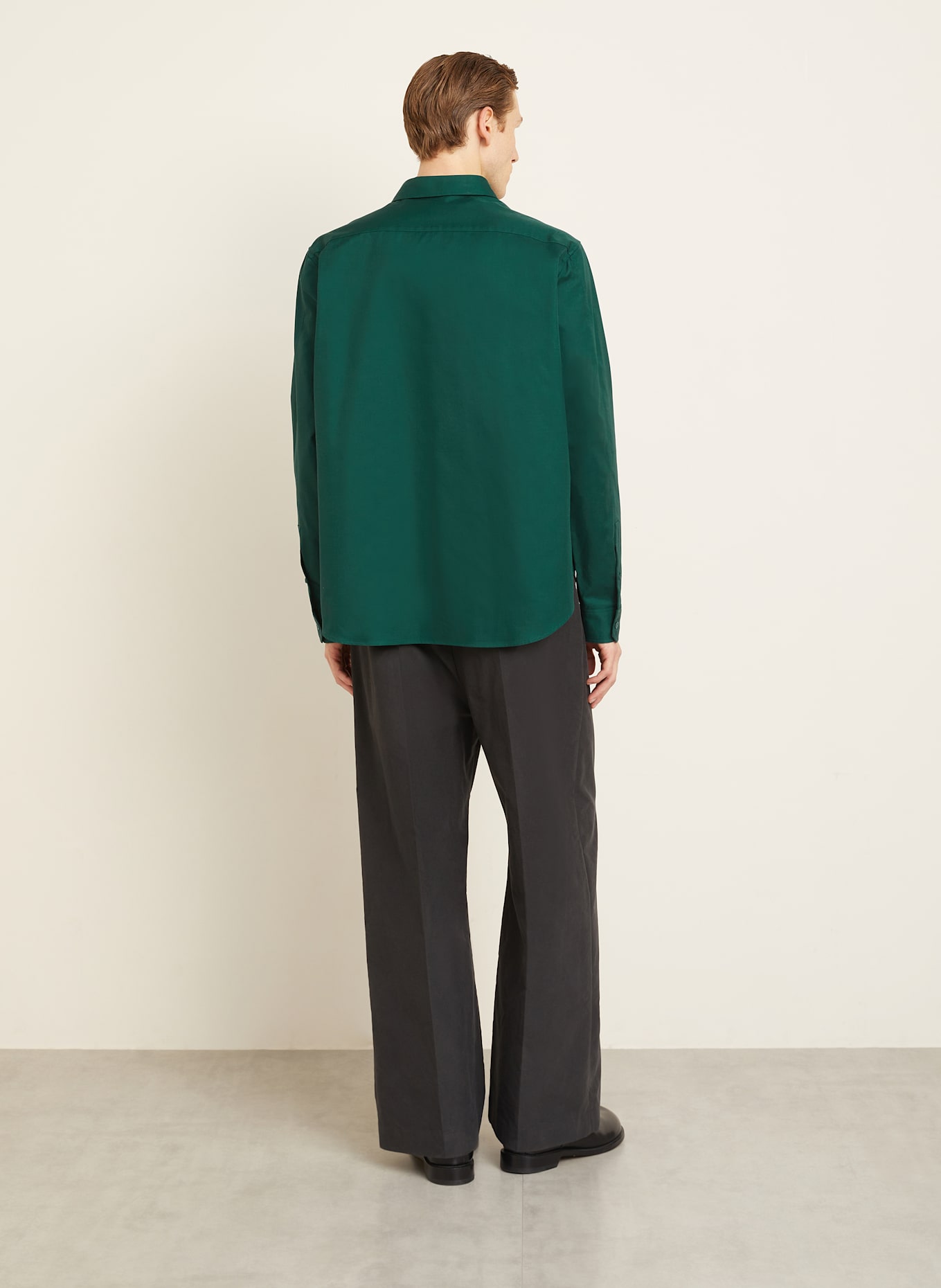 LOEWE Hemd Comfort Fit: DUNKELGRÜN