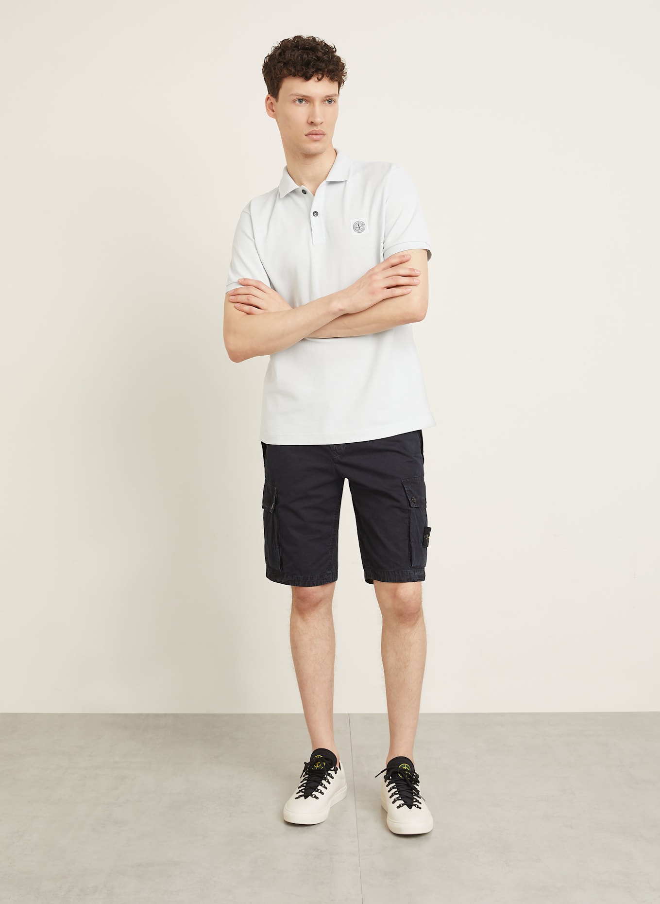 STONE ISLAND Cargoshorts, Farbe: DUNKELBLAU (Bild 2)
