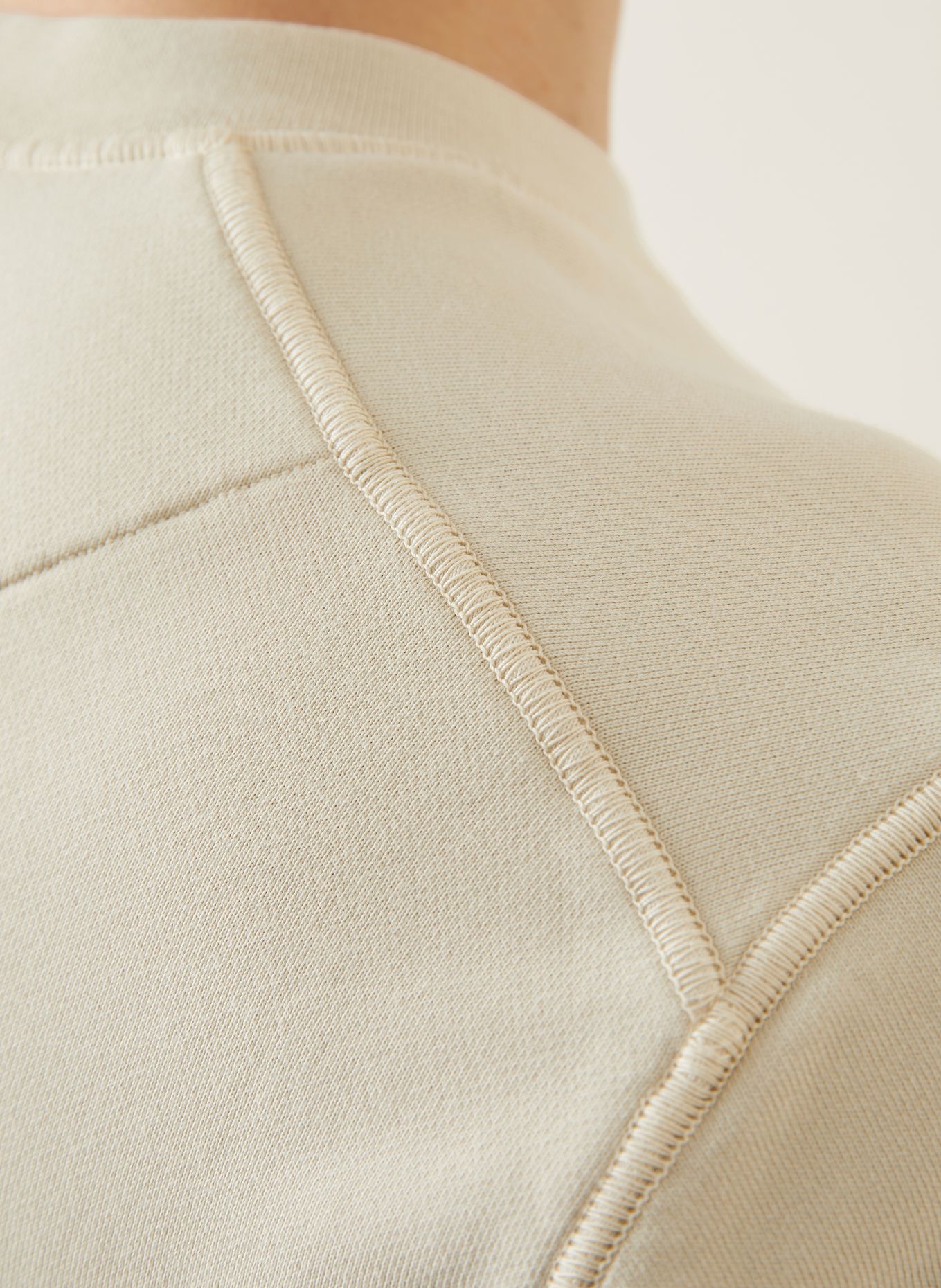STONE ISLAND Sweatshirt: CREME