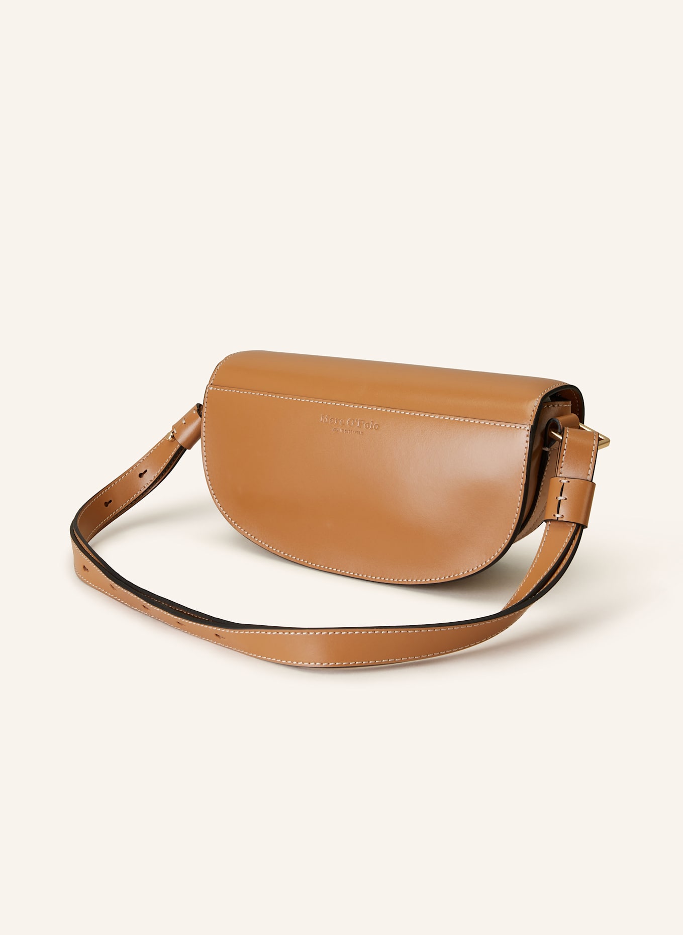 Marc O'Polo Torba na ramię SMALL: CAMELOWY