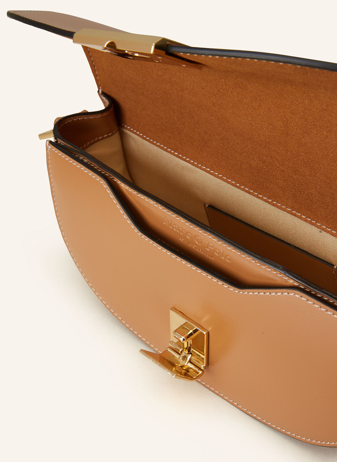 Marc O'Polo Torba na ramię SMALL: CAMELOWY