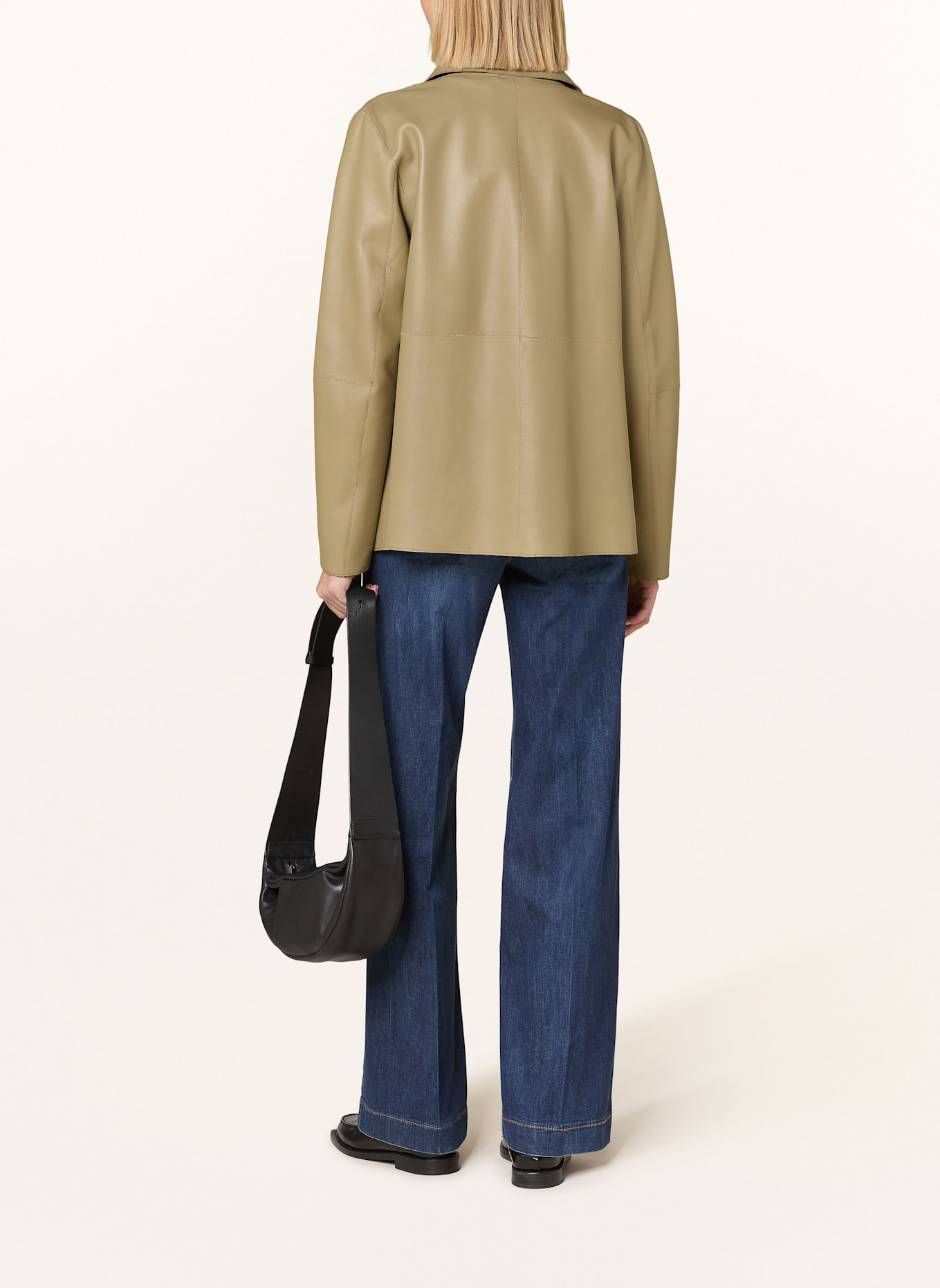 MAC Flared jeans RICH: D866 night blue netwash