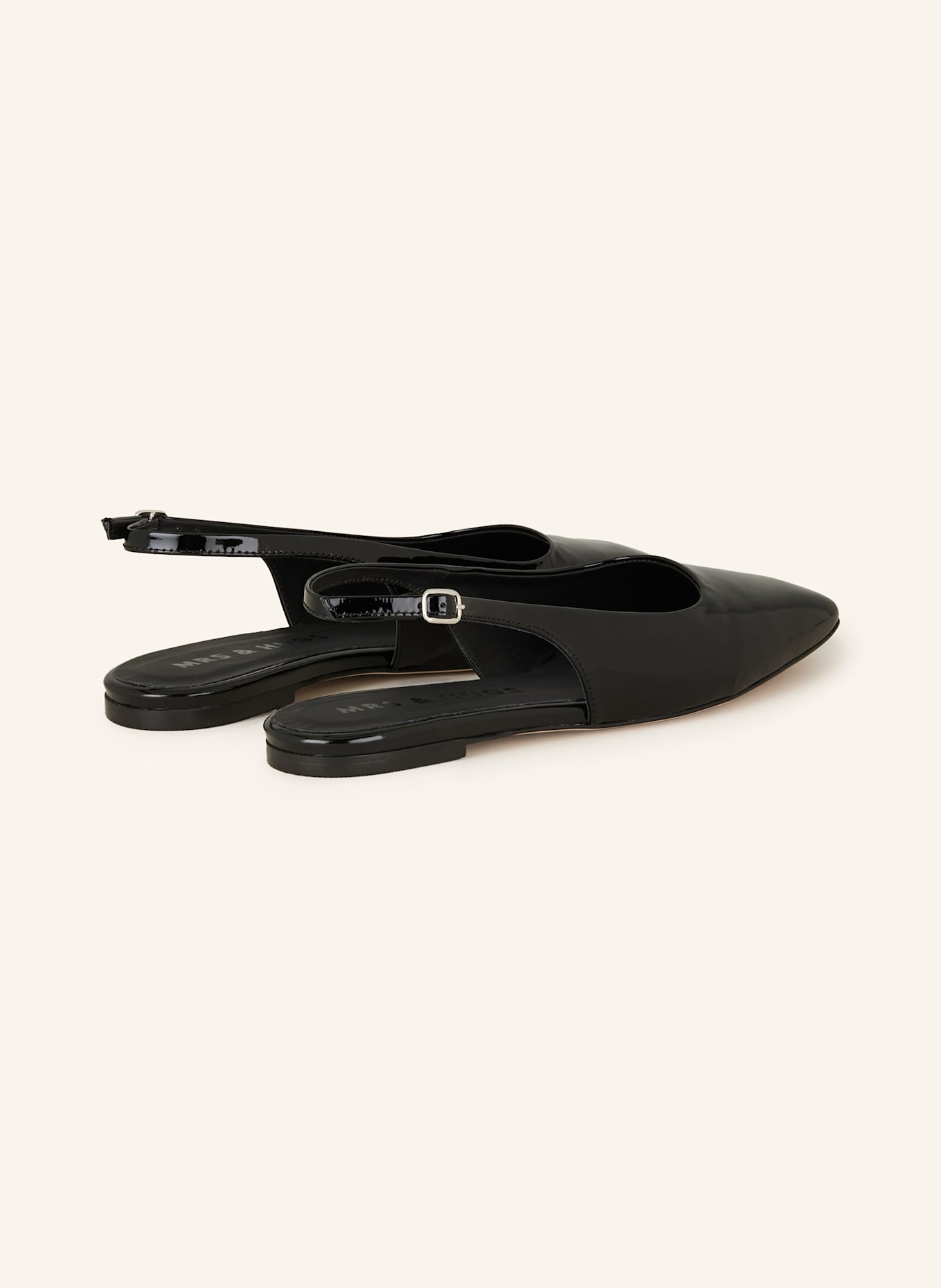 MRS & HUGS Slingballerinas: SCHWARZ