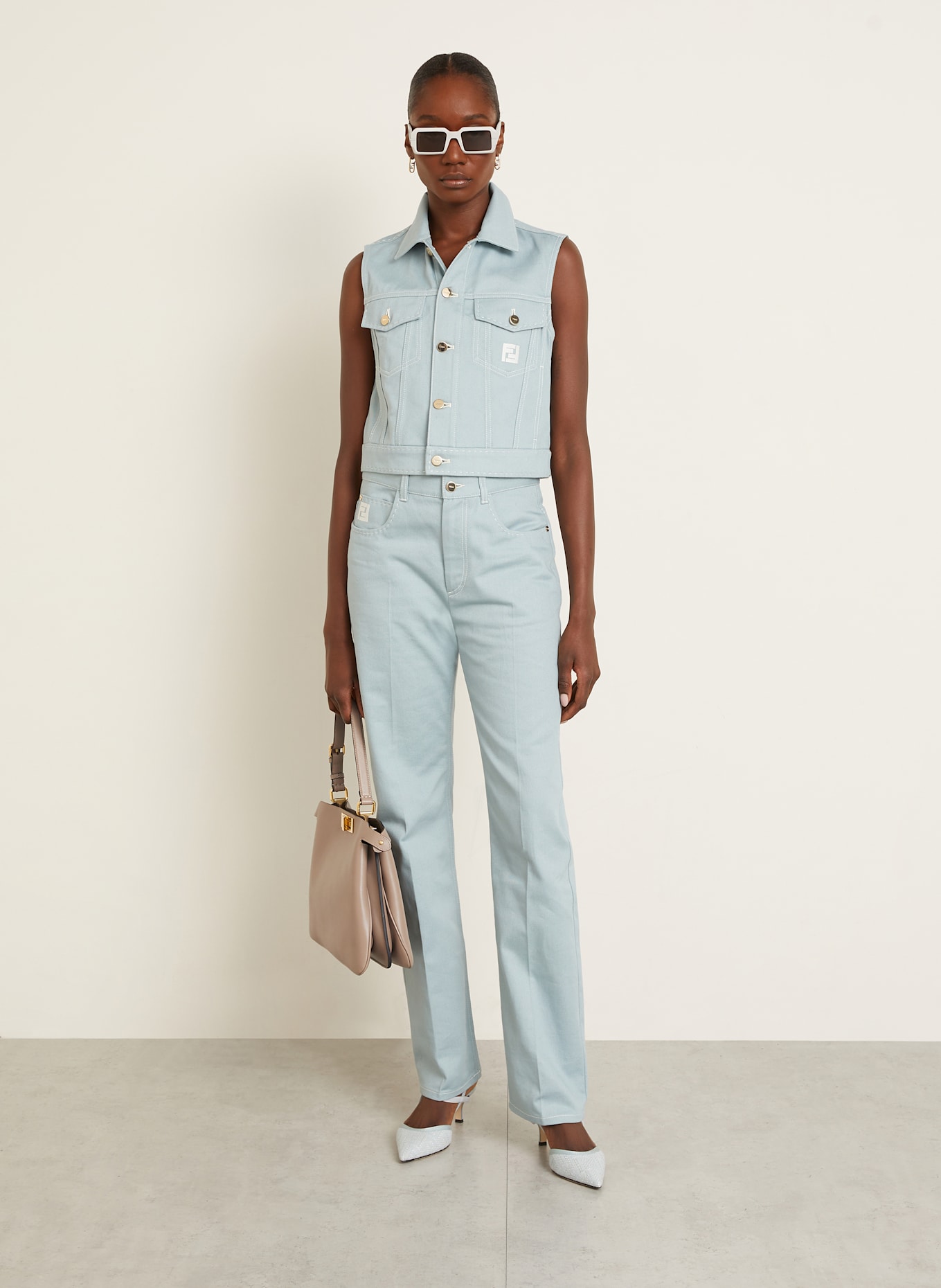 FENDI Handbag PEEKABOO: TAUPE