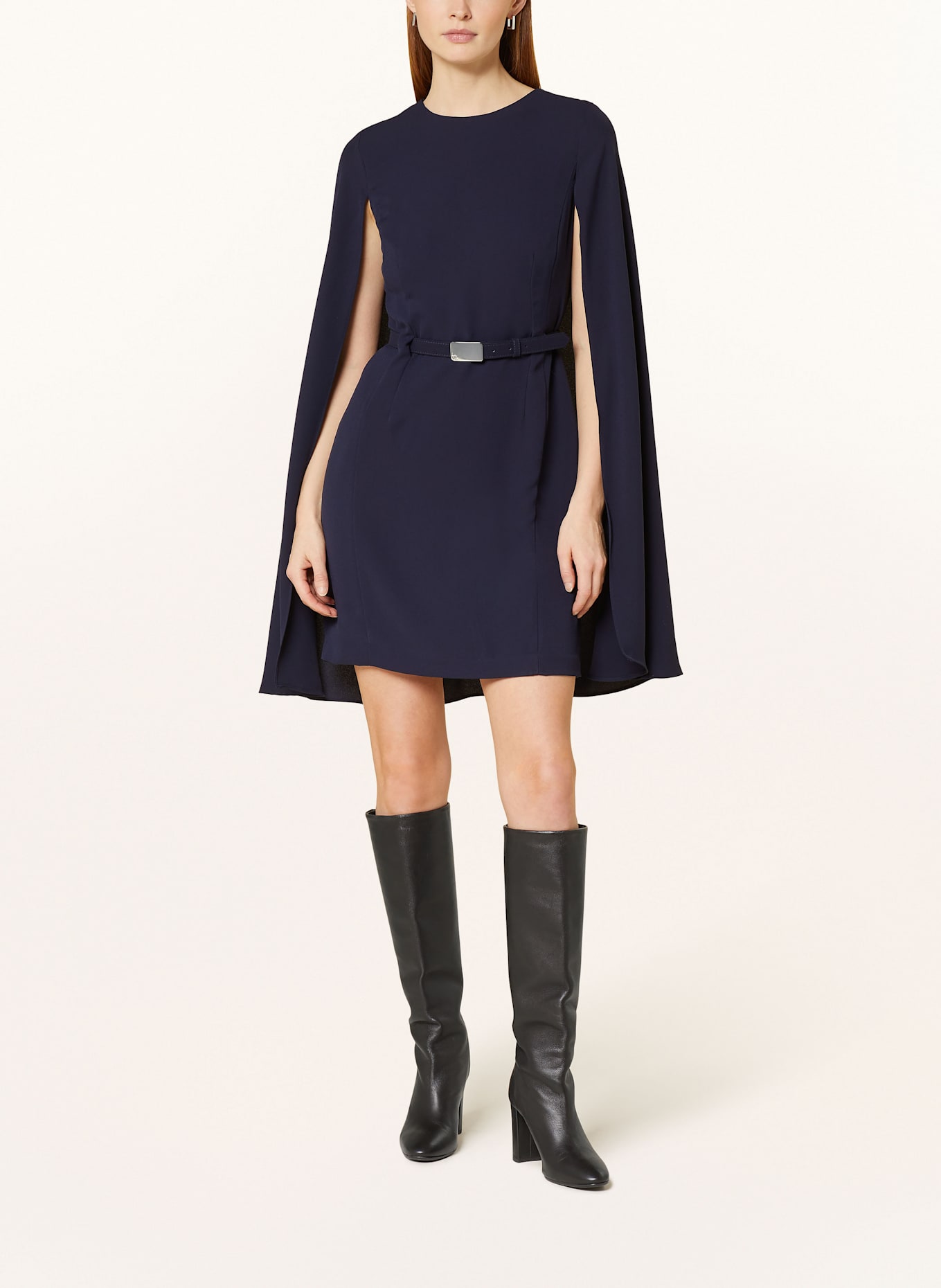 LAUREN RALPH LAUREN Robe de cocktail RAYZELLE: BLEU FONCÉ