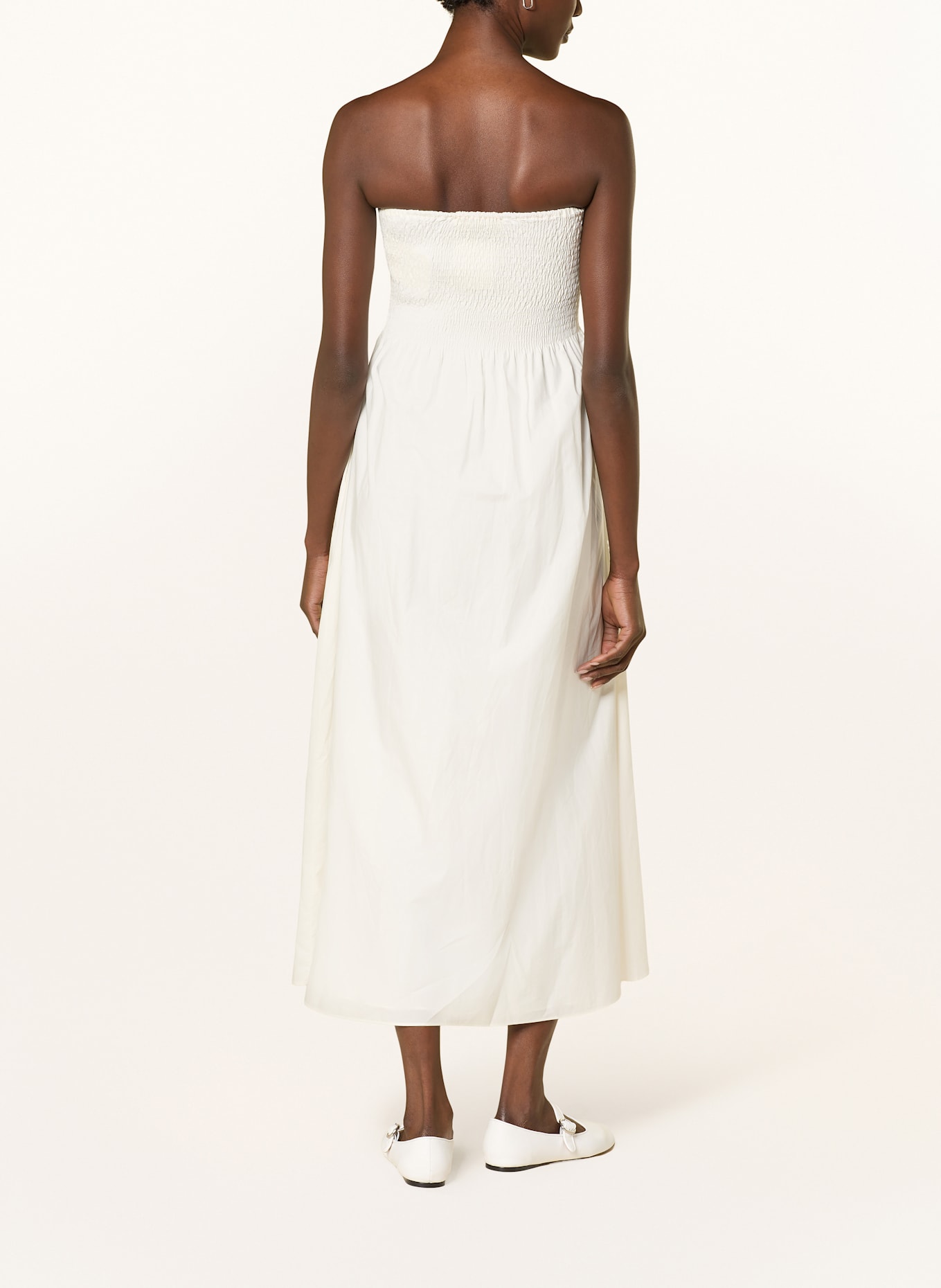 FAITHFULL THE BRAND Off-shoulder dress JAMIE: WHITE