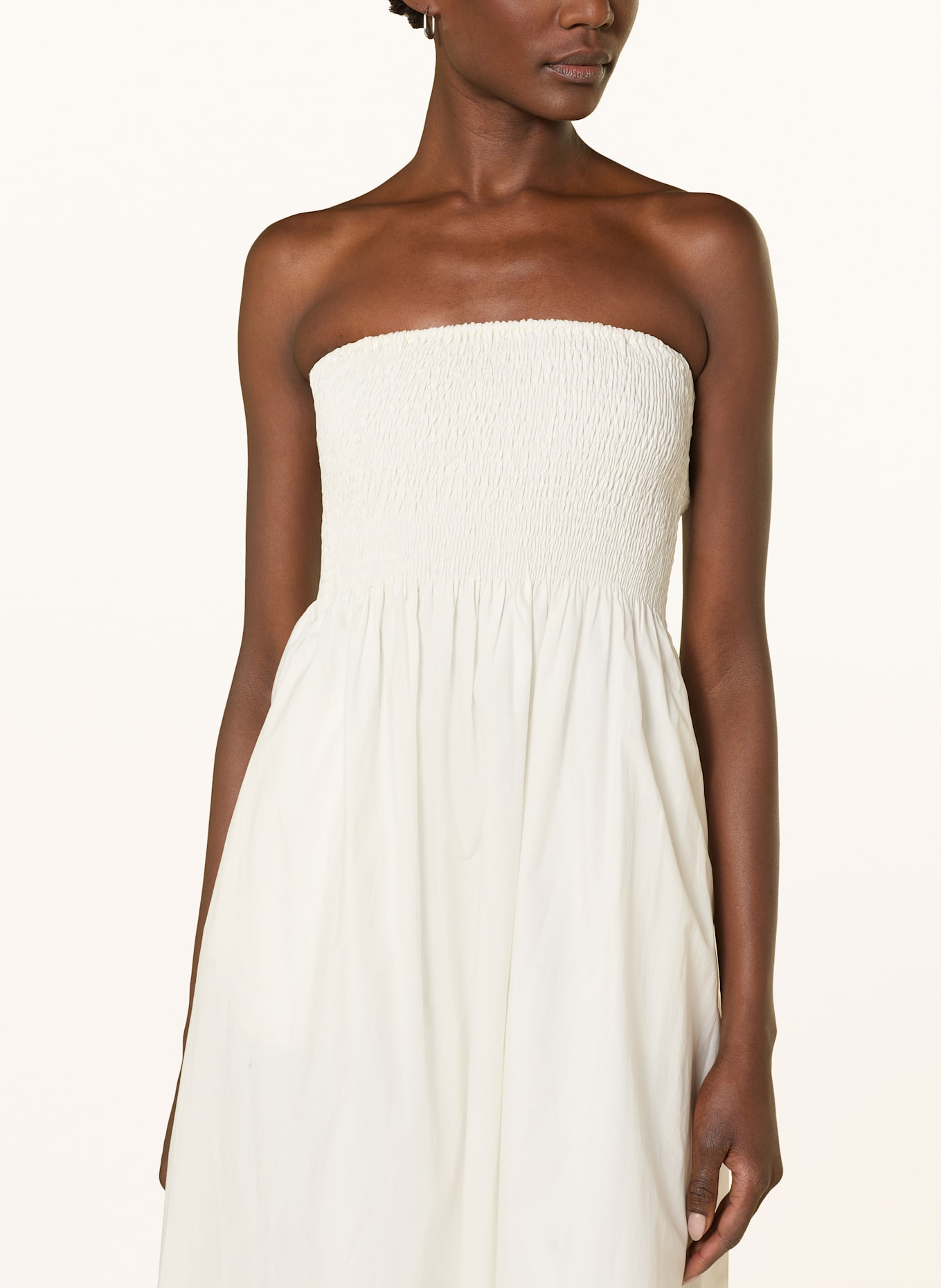 FAITHFULL THE BRAND Off-shoulder dress JAMIE: WHITE