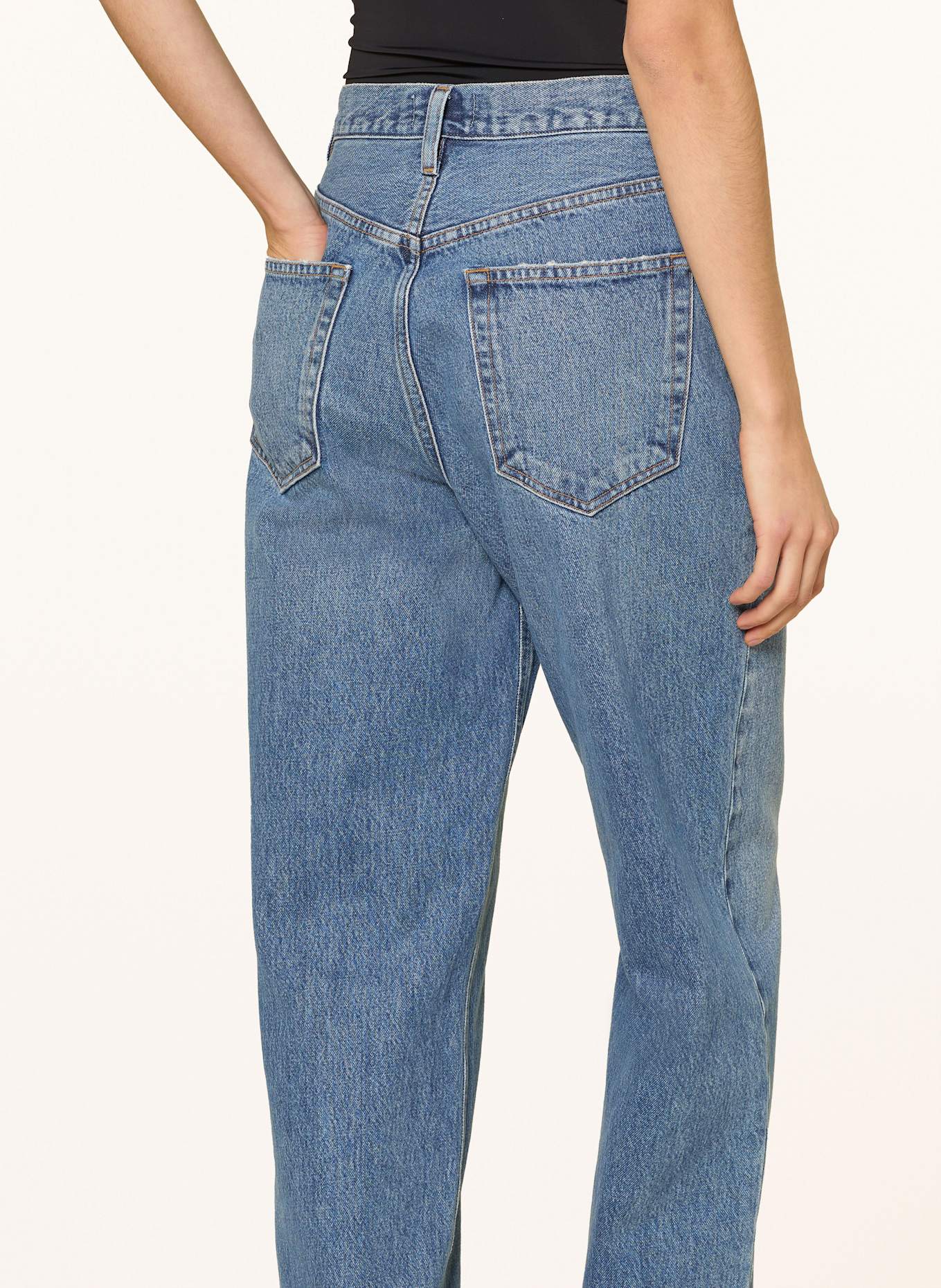 AGOLDE Jeansy V WAIST BAGGY: CASCADE