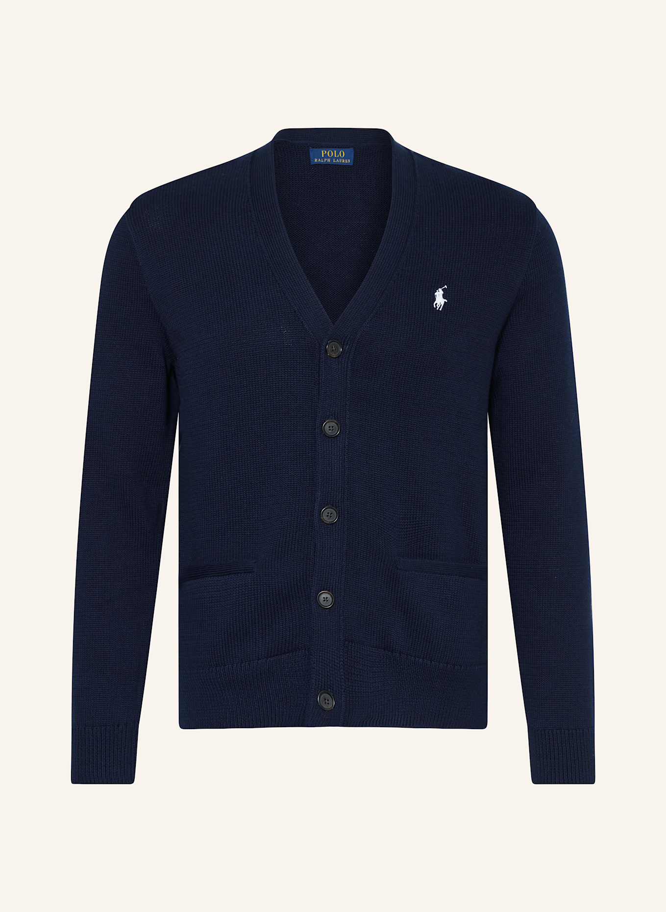 POLO RALPH LAUREN Cardigan: DARK BLUE