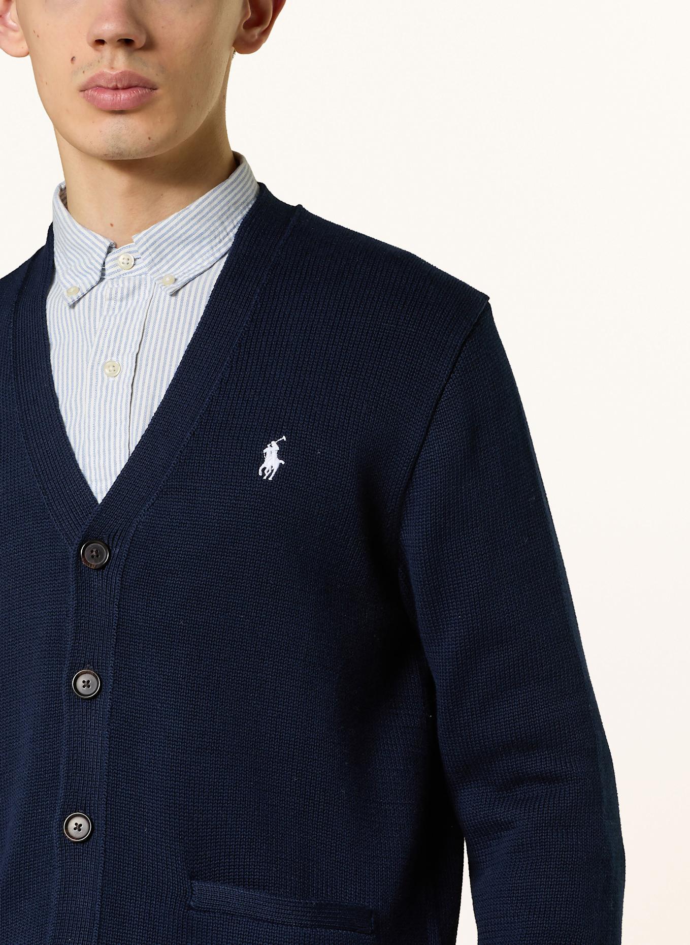 POLO RALPH LAUREN Cardigan: DARK BLUE
