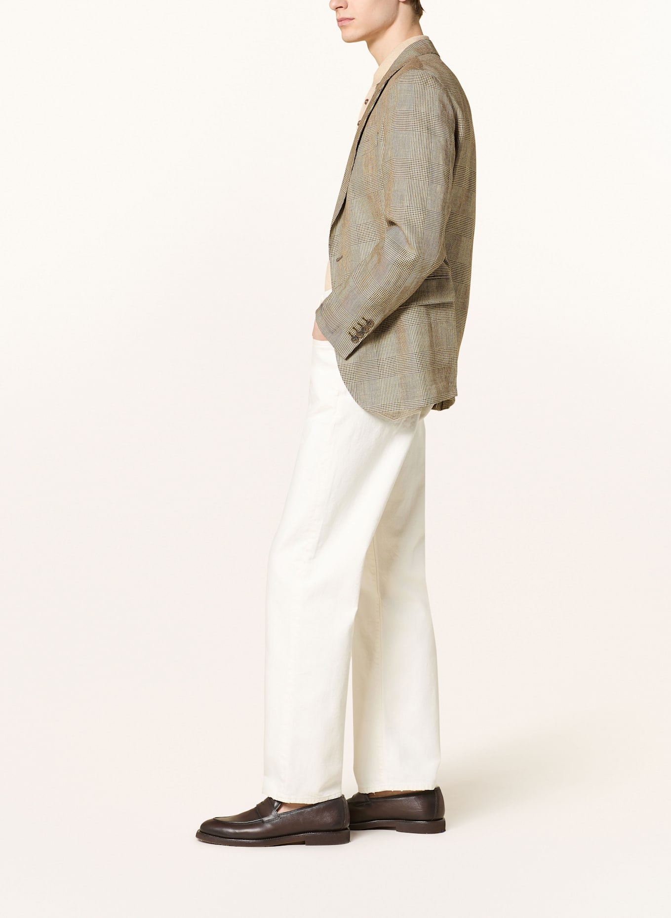 POLO RALPH LAUREN Jeansy heritage straight fit: ECRU