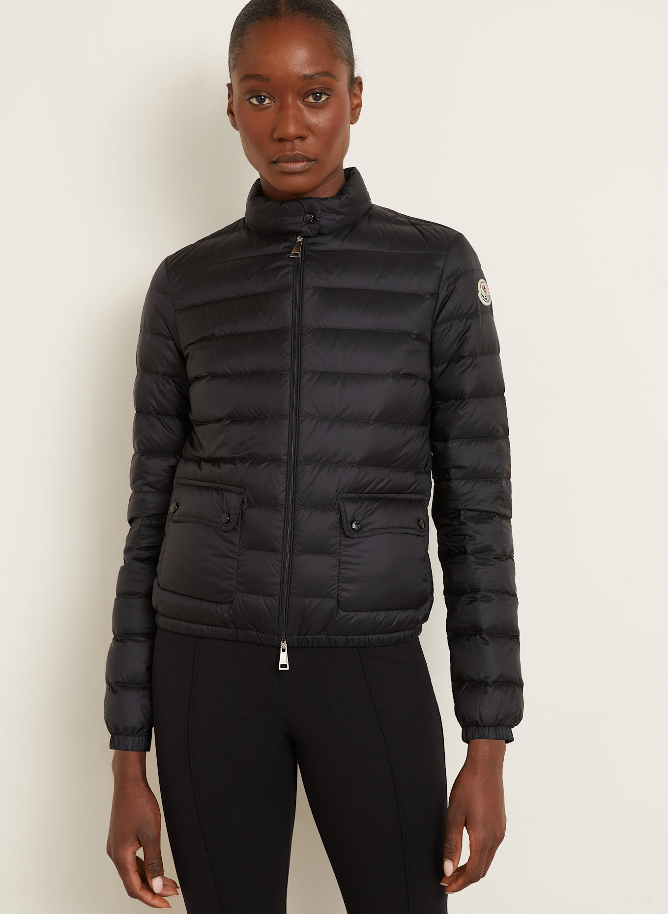 MONCLER Daunenjacke LANS: SCHWARZ