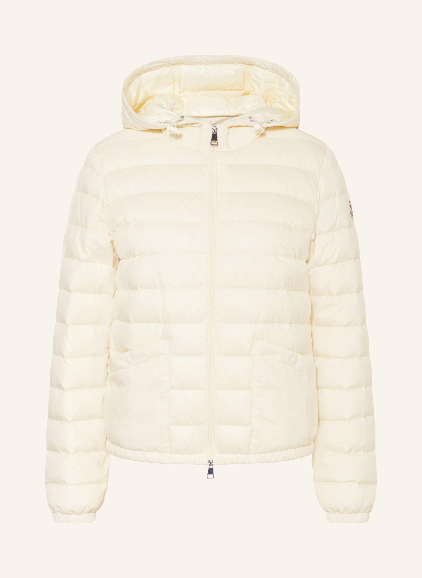MONCLER Kurtka puchowa HEDE: ECRU