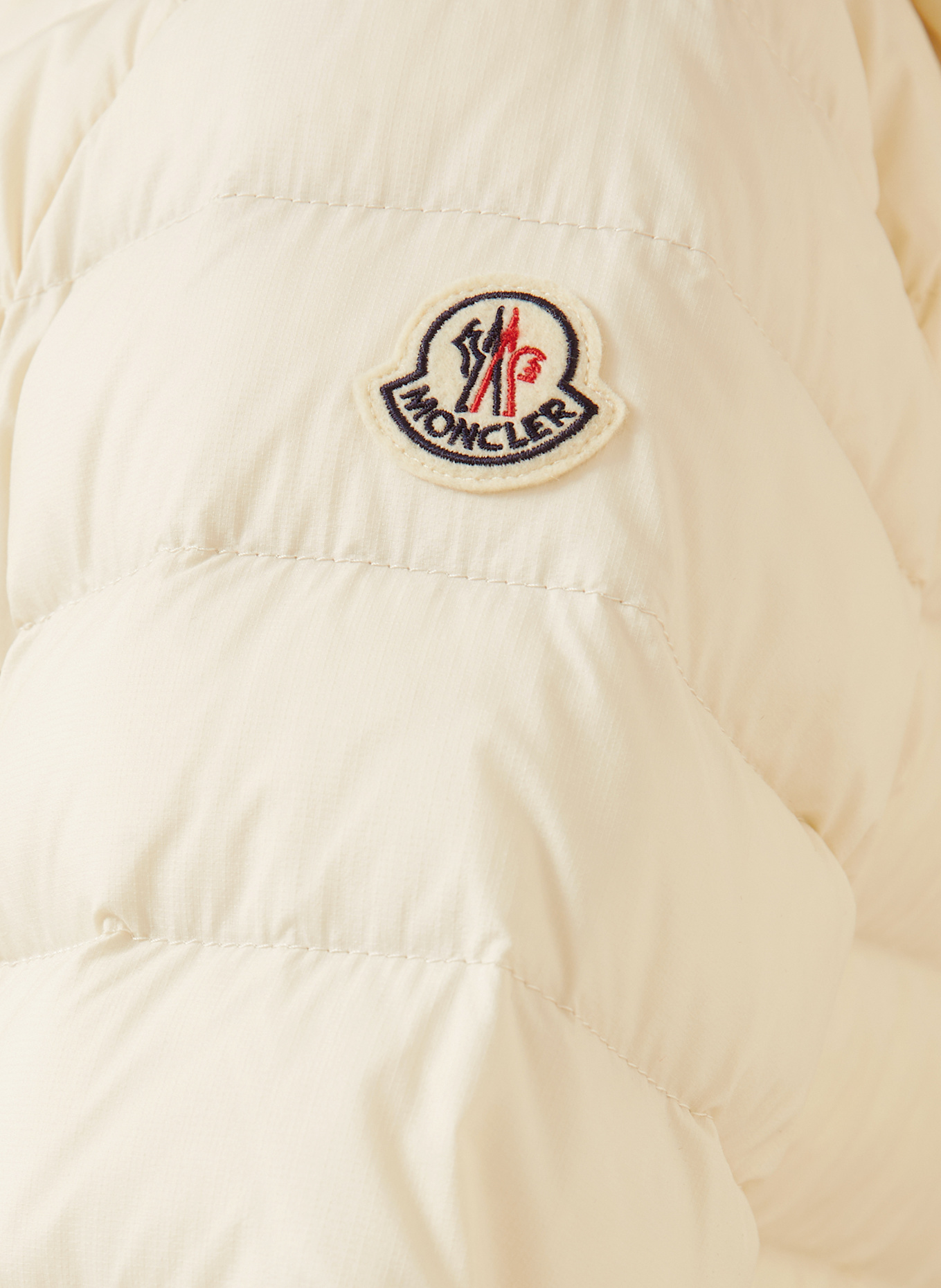 MONCLER Kurtka puchowa HEDE: ECRU