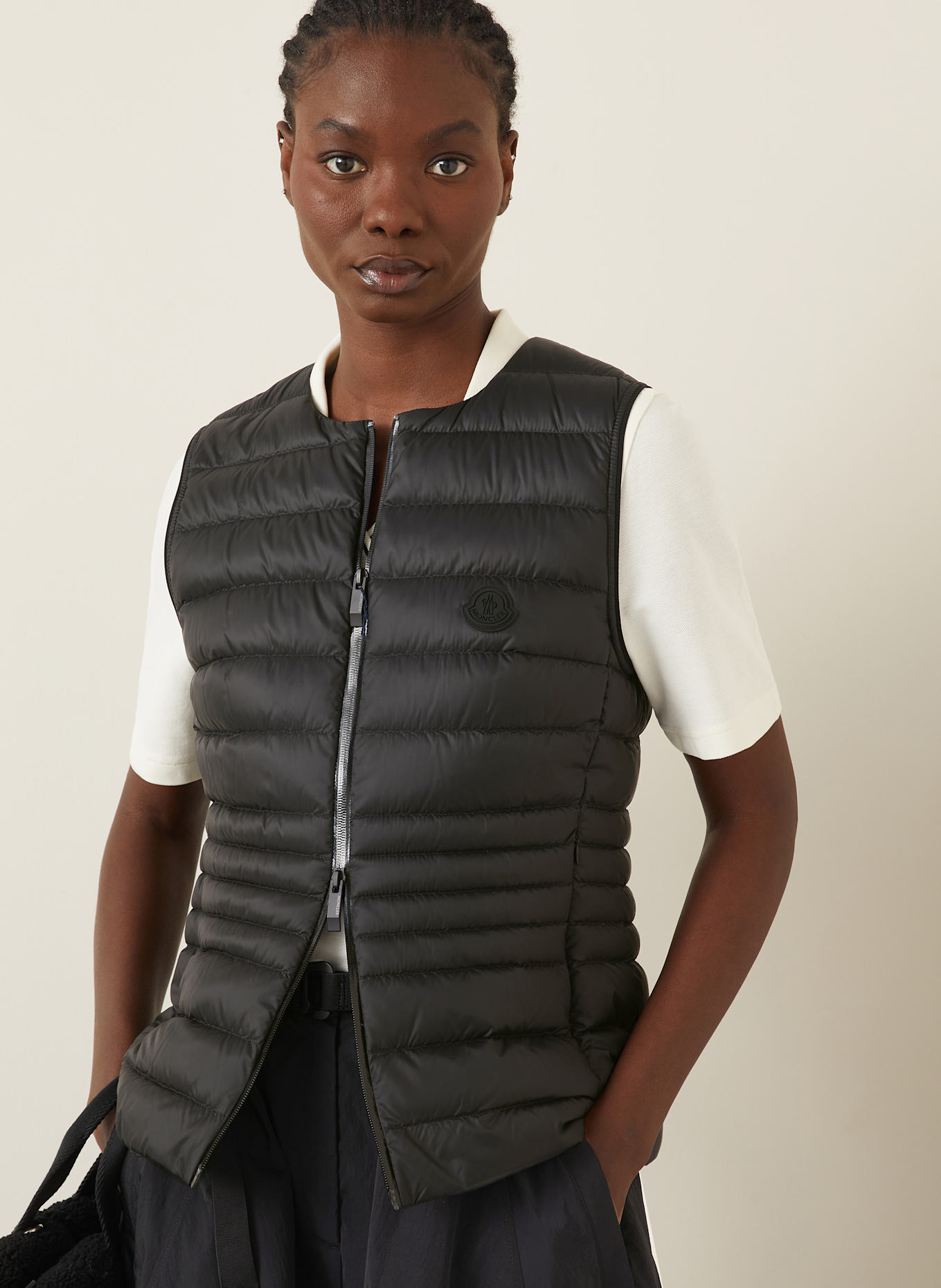 MONCLER Daunenweste IRIGNY: SCHWARZ
