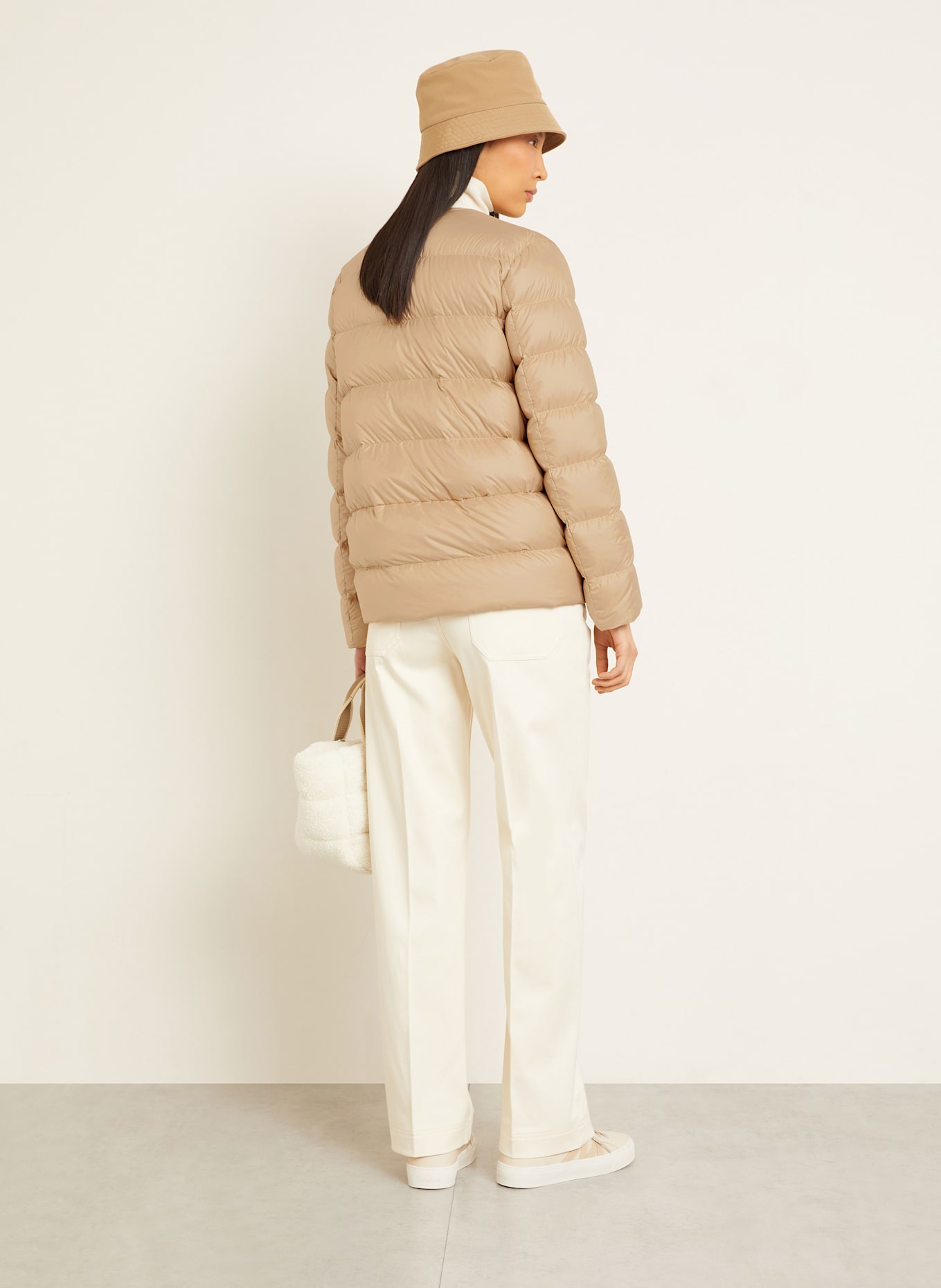 MONCLER Down jacket GERBE, Color: BEIGE (Image 3)