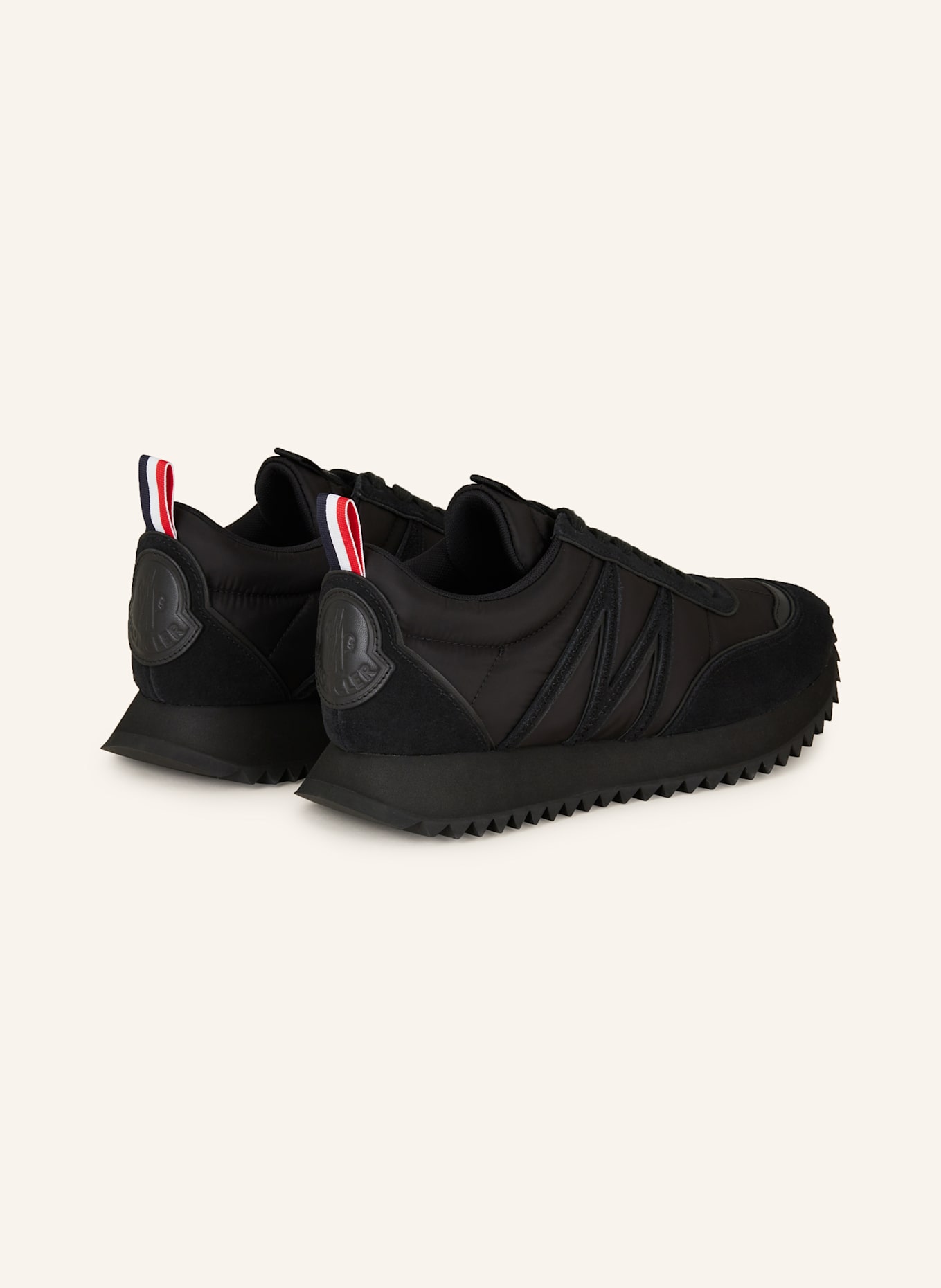 MONCLER Sneakersy PACEY: CZARNY