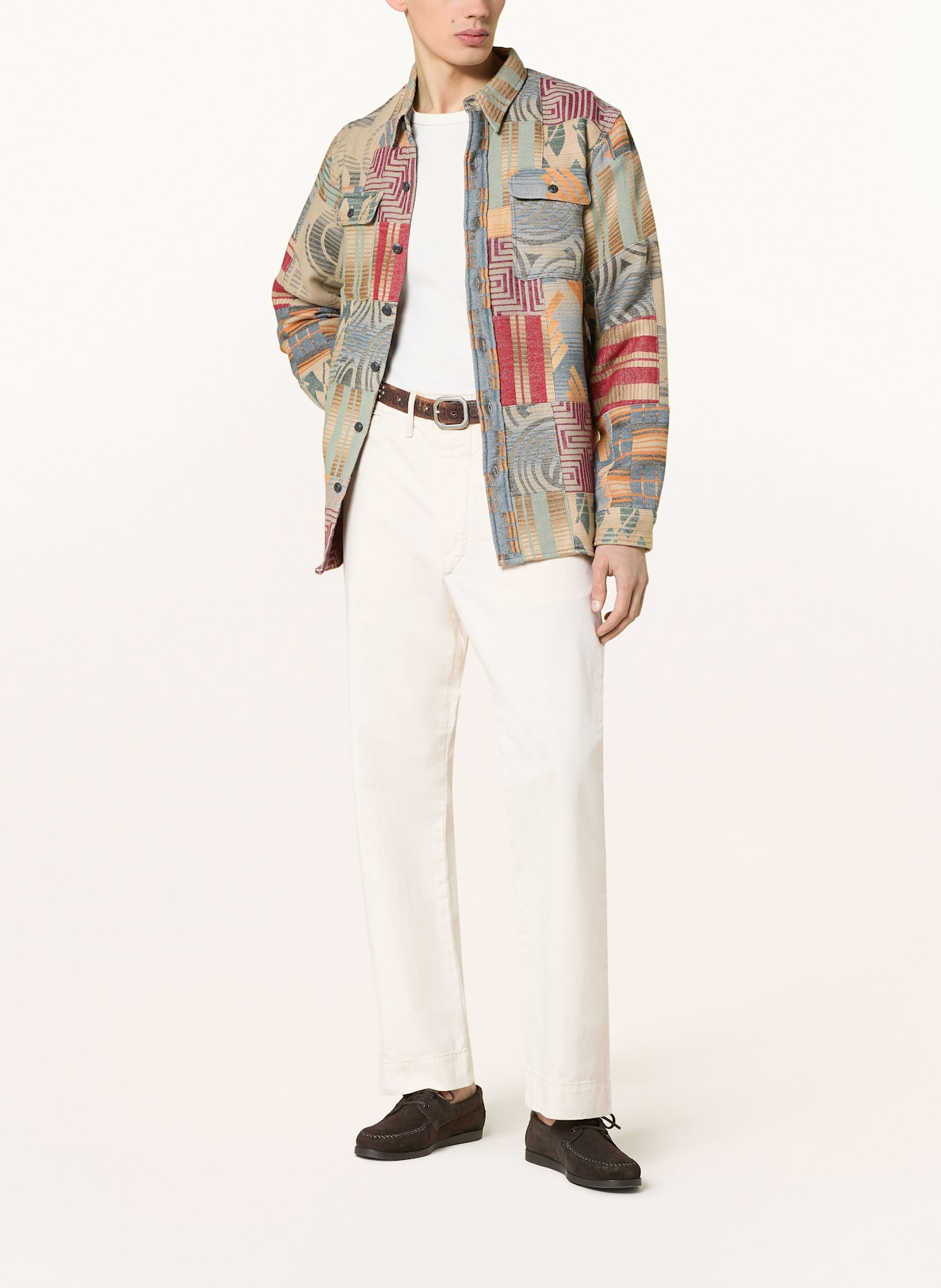 RRL Jeans Regular Fit: CREME