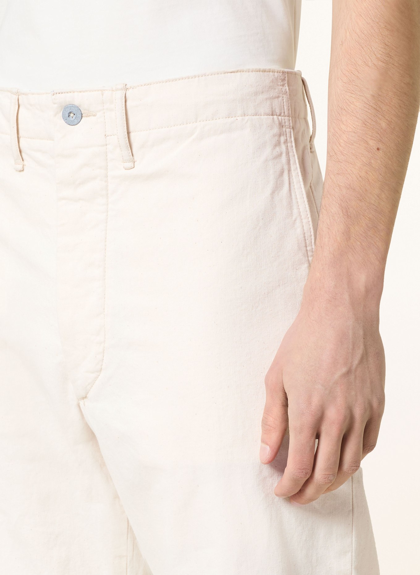 RRL Jeans Regular Fit: CREME