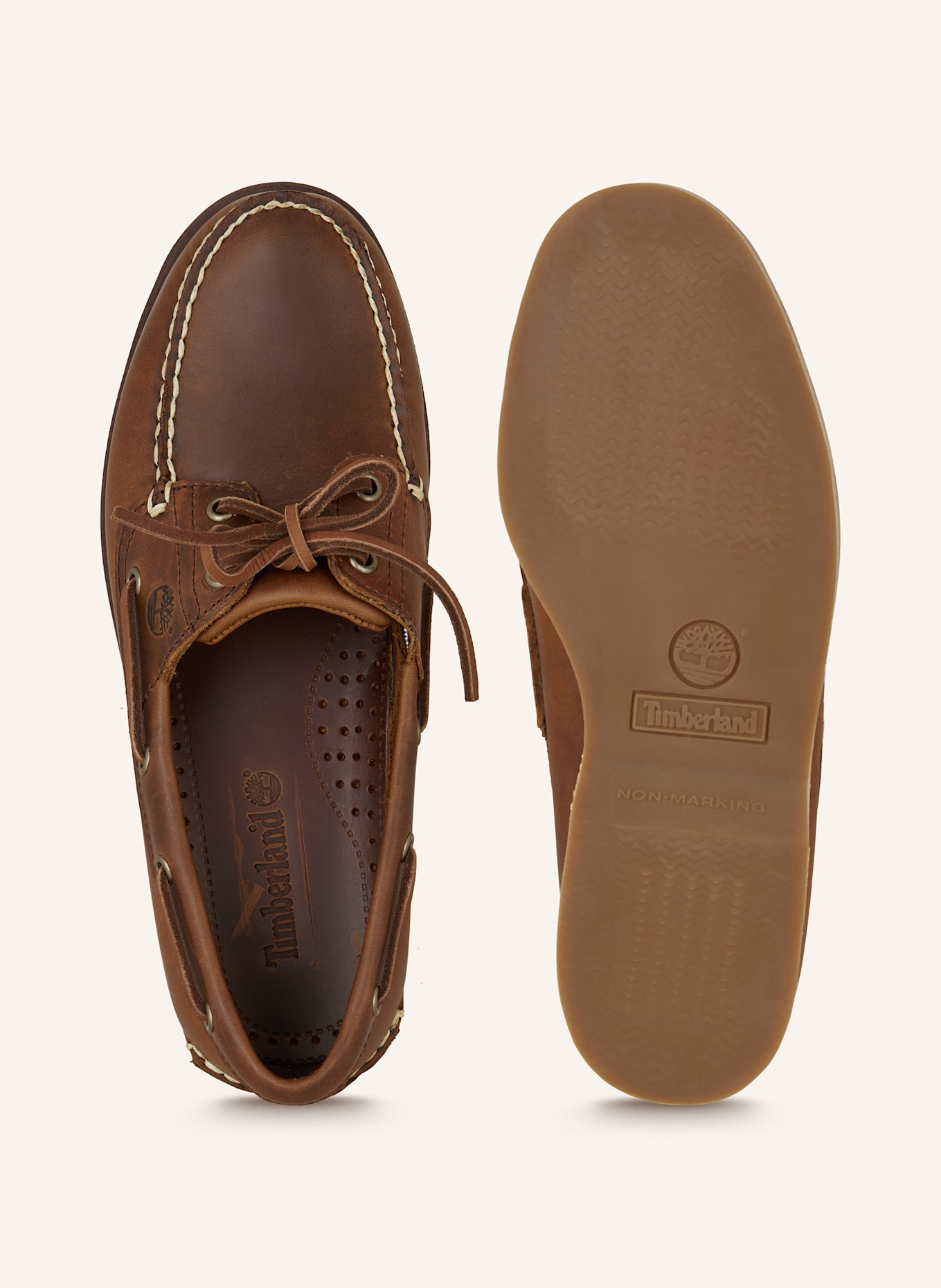 Timberland Mokasyny żeglarskie: BRĄZOWY