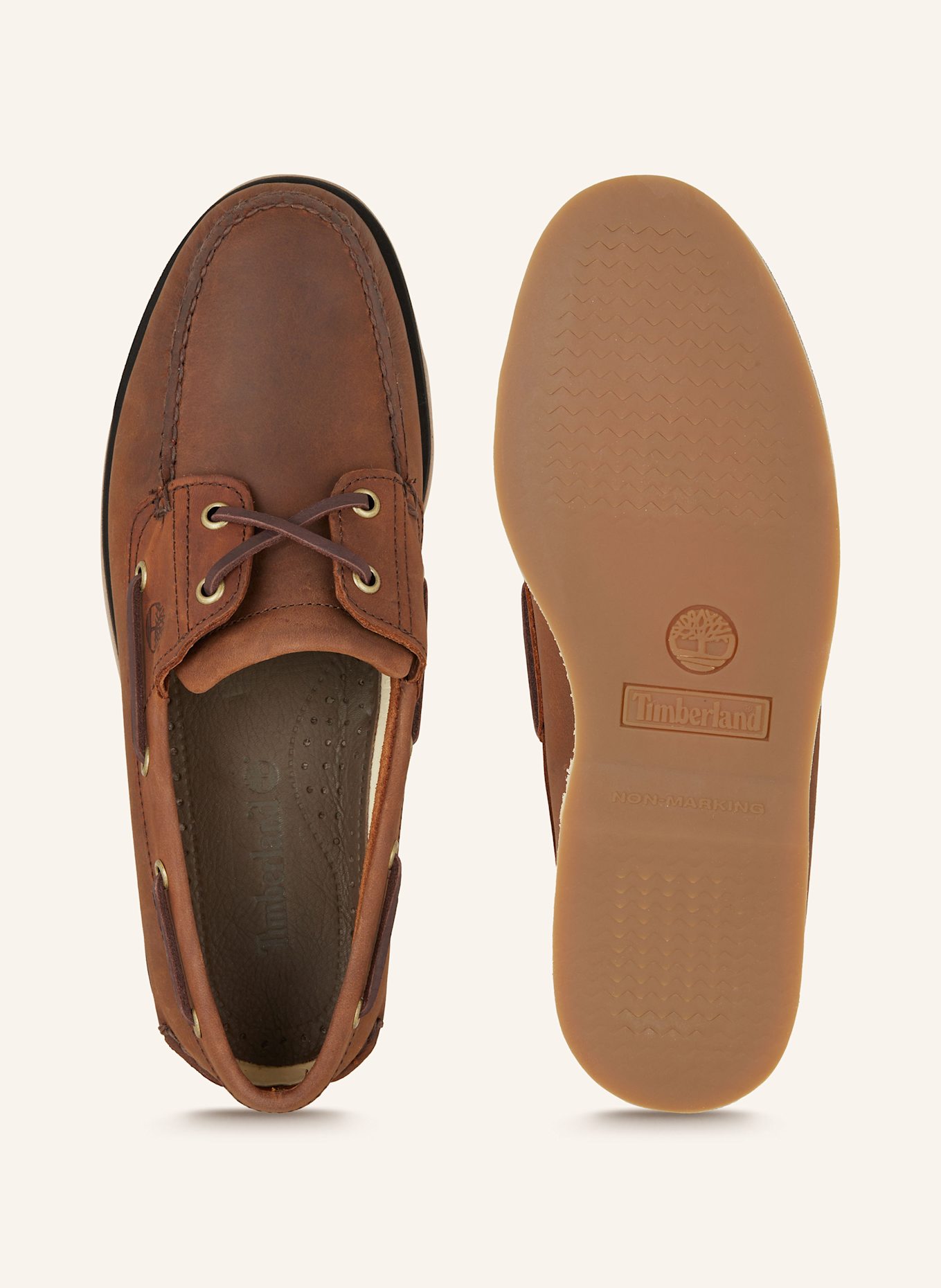 Timberland Mokasyny żeglarskie: BRĄZOWY