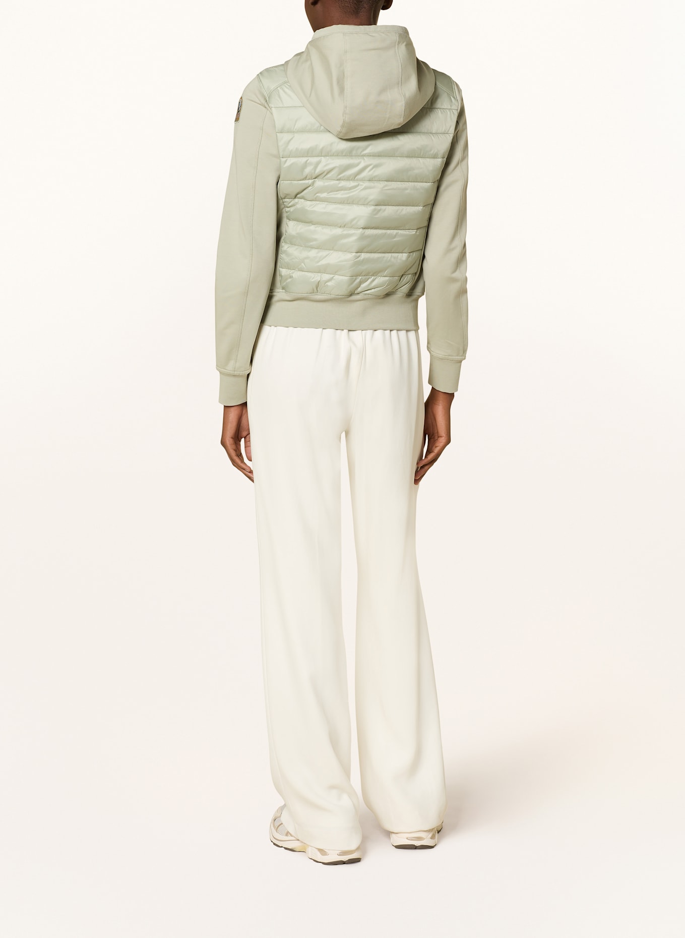 PARAJUMPERS Jacke CAELIE-W im Materialmix: HELLGRÜN