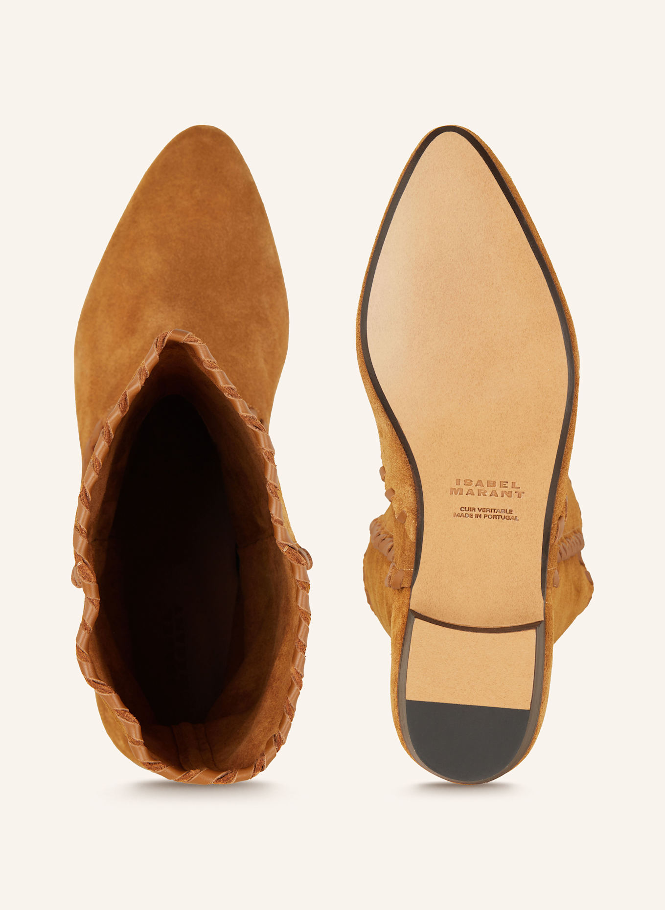 ISABEL MARANT Stiefeletten STAENI: COGNAC