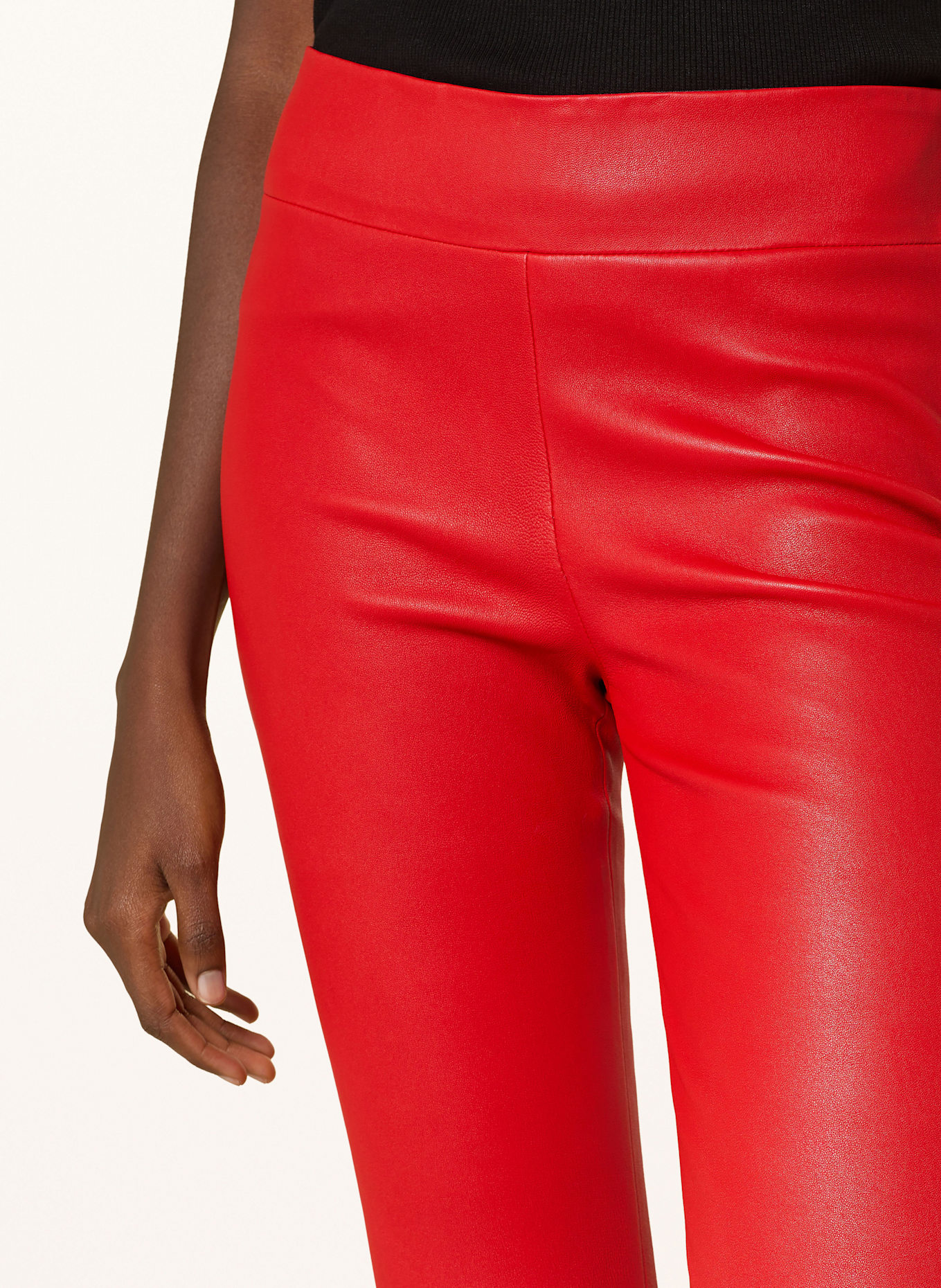 ARMA Leather pants ZARAGOZA: RED