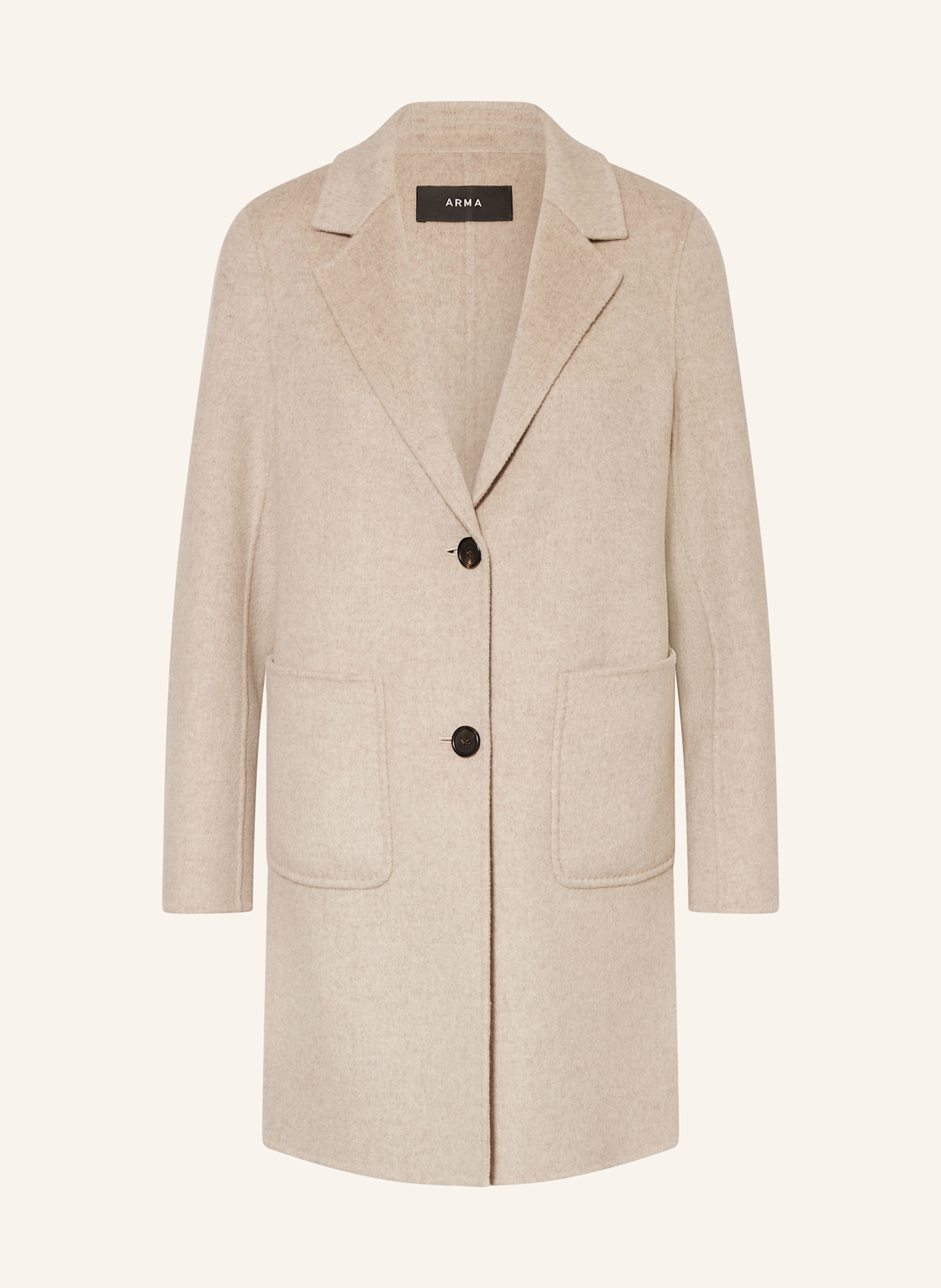 ARMA Płaszcz wełniany: BEŻOWY