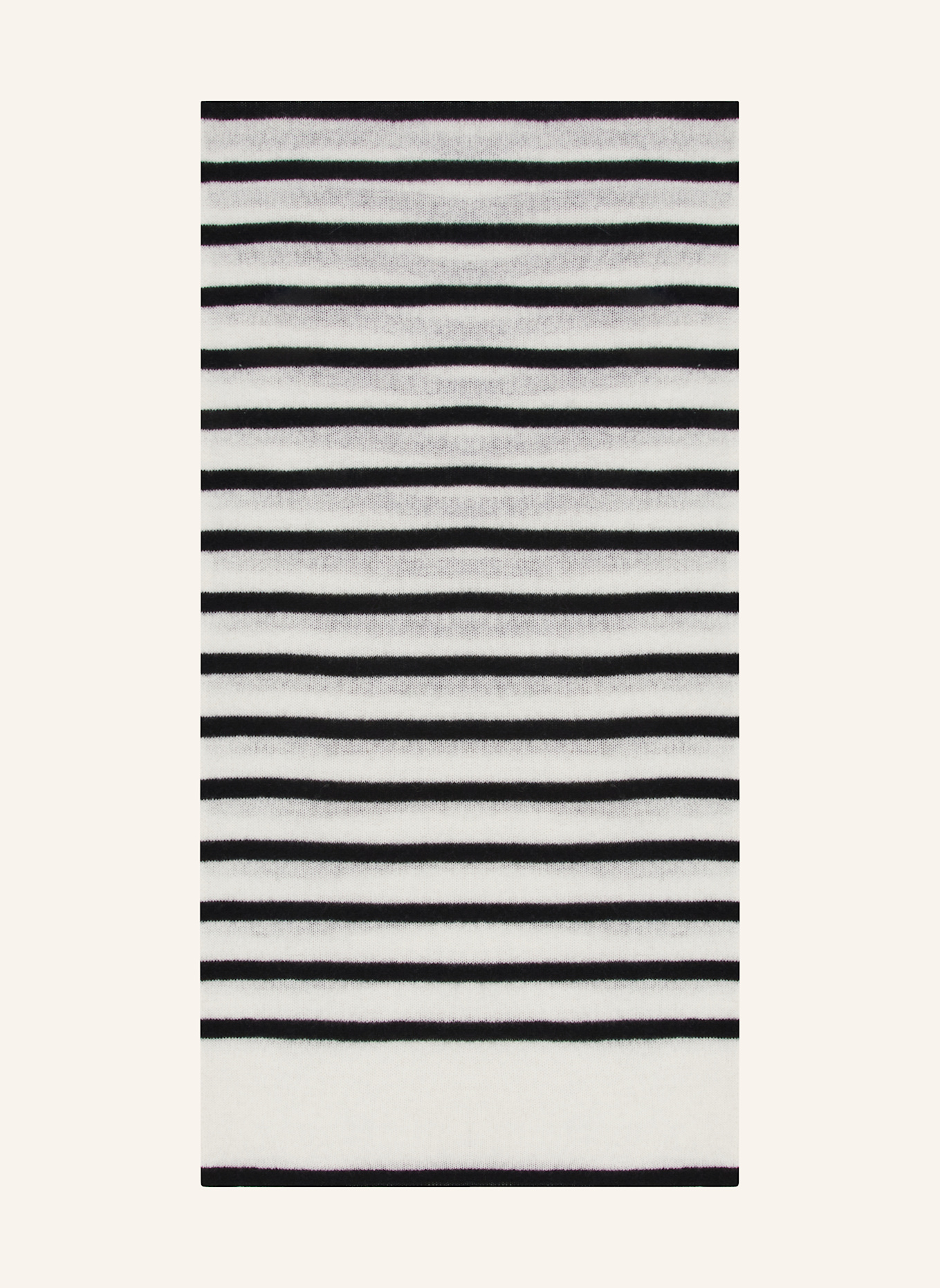 darling harbour Cashmere-Schal: WEISS / SCHWARZ