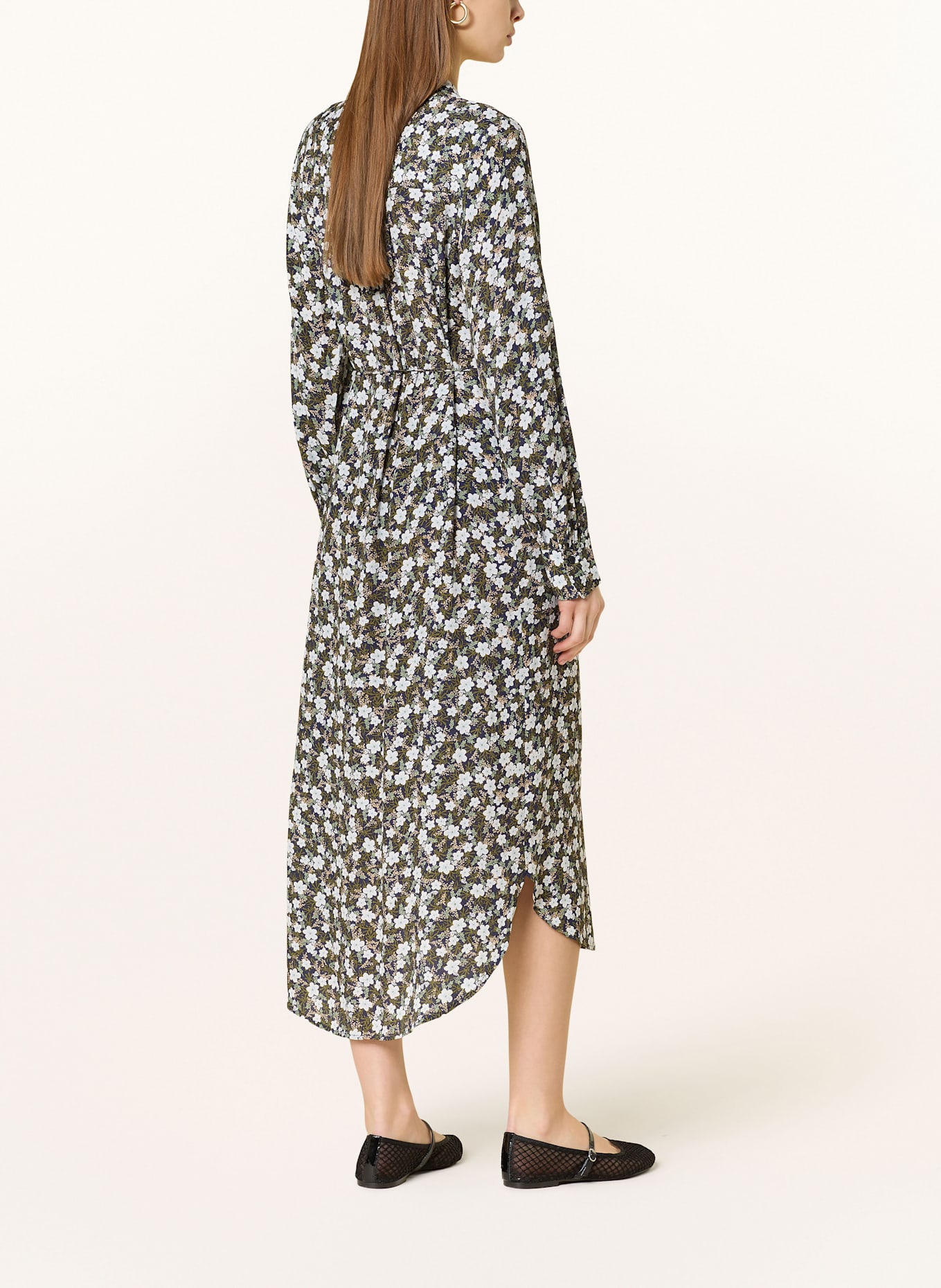 GANT Kleid: DUNKELBLAU/ DUNKELGRÜN/ WEISS