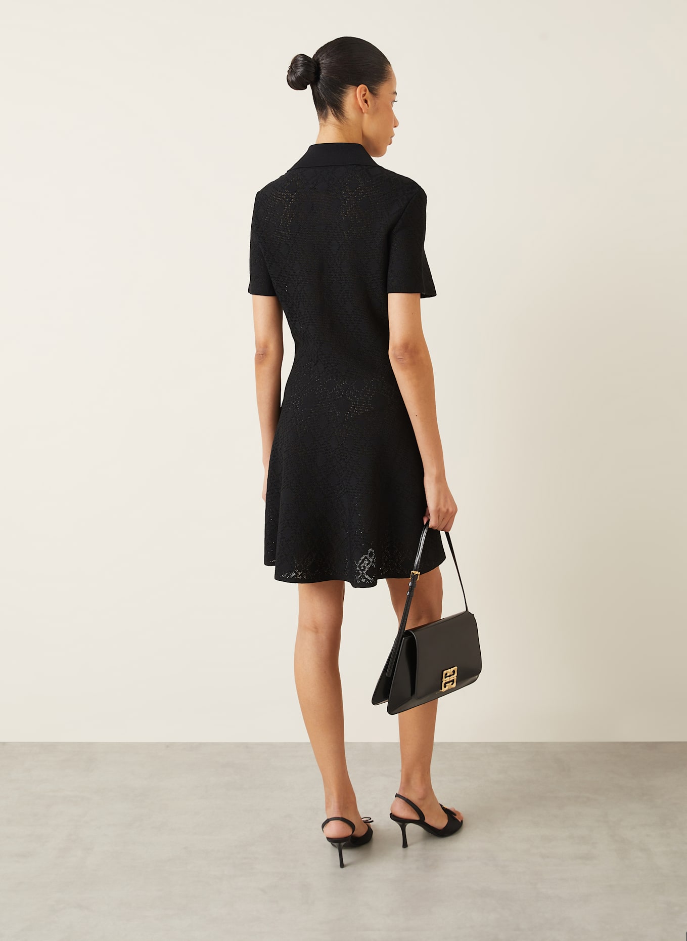 GIVENCHY Strickkleid: SCHWARZ