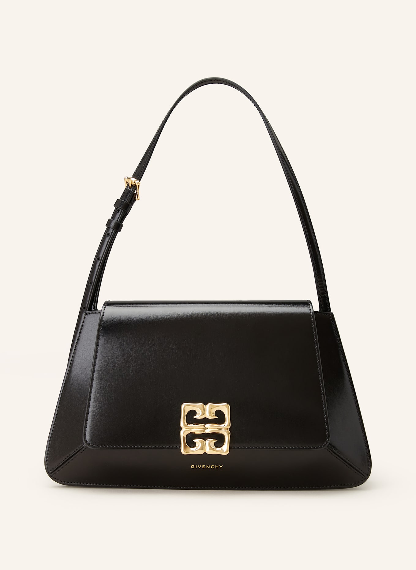 GIVENCHY Schultertasche 4G LIQUID: SCHWARZ