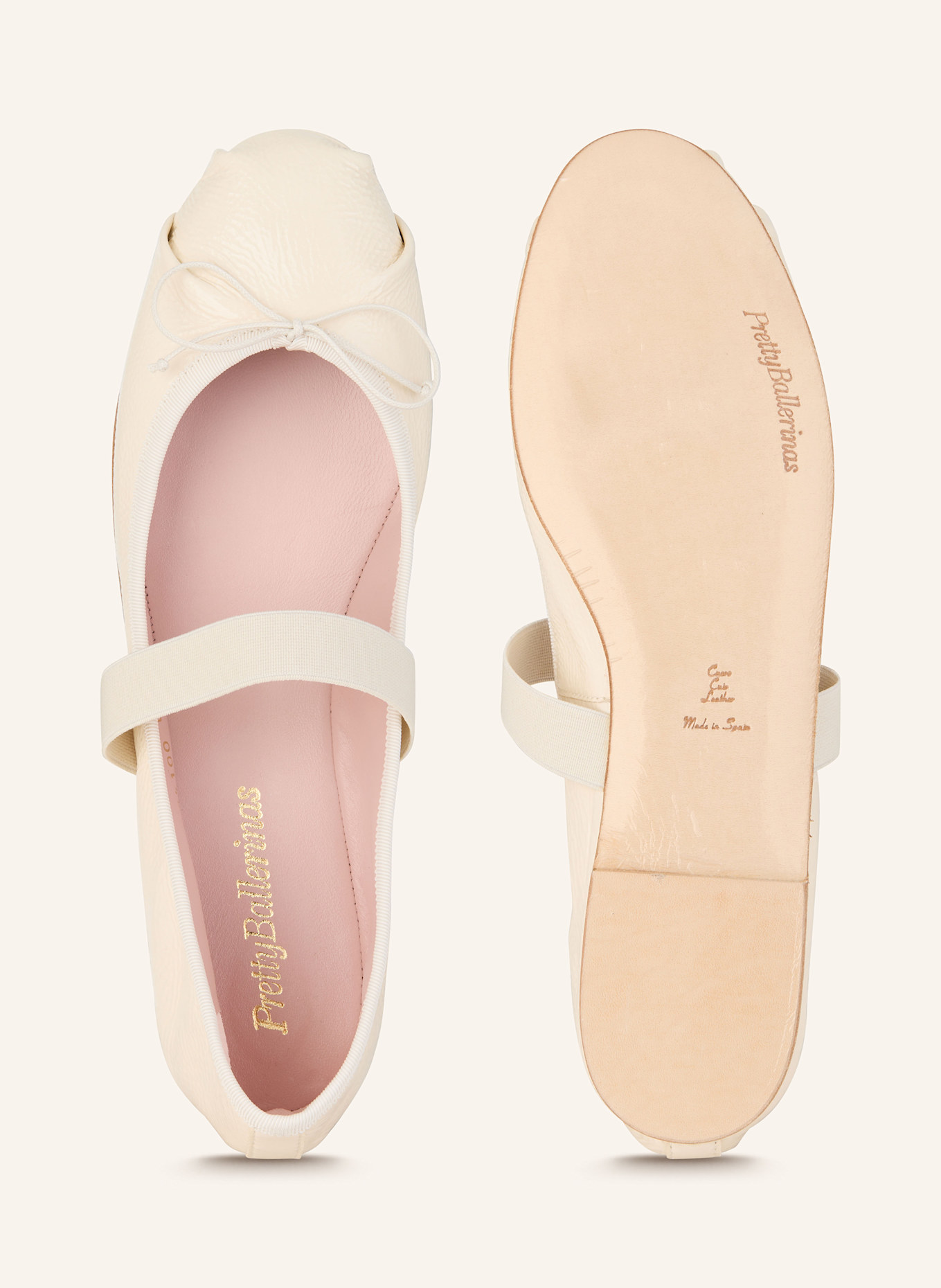 Pretty Ballerinas Ballerinas ROSATO: ECRU