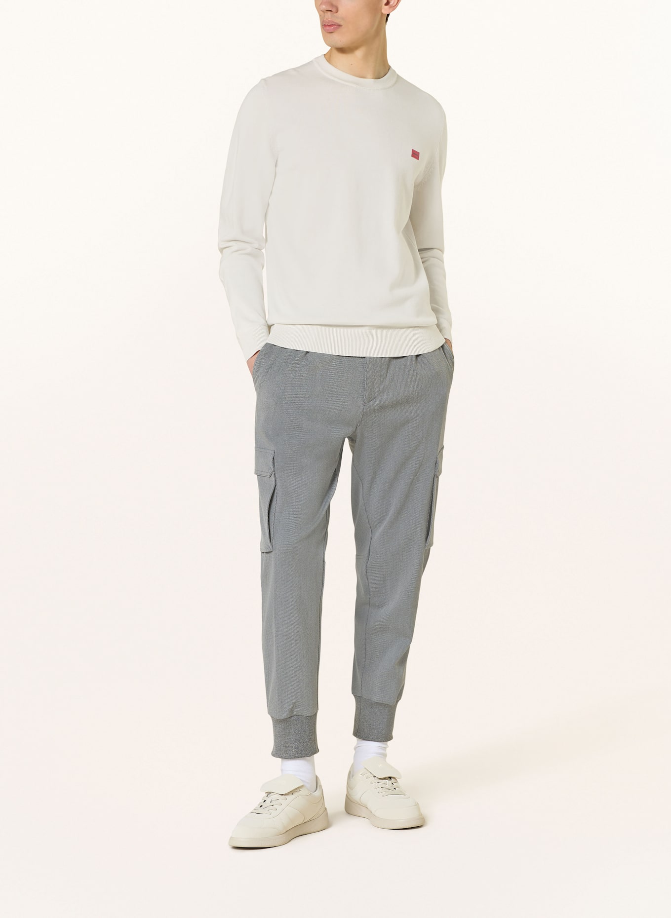 HUGO Pullover SAN CASSIUS, Farbe: CREME (Bild 2)