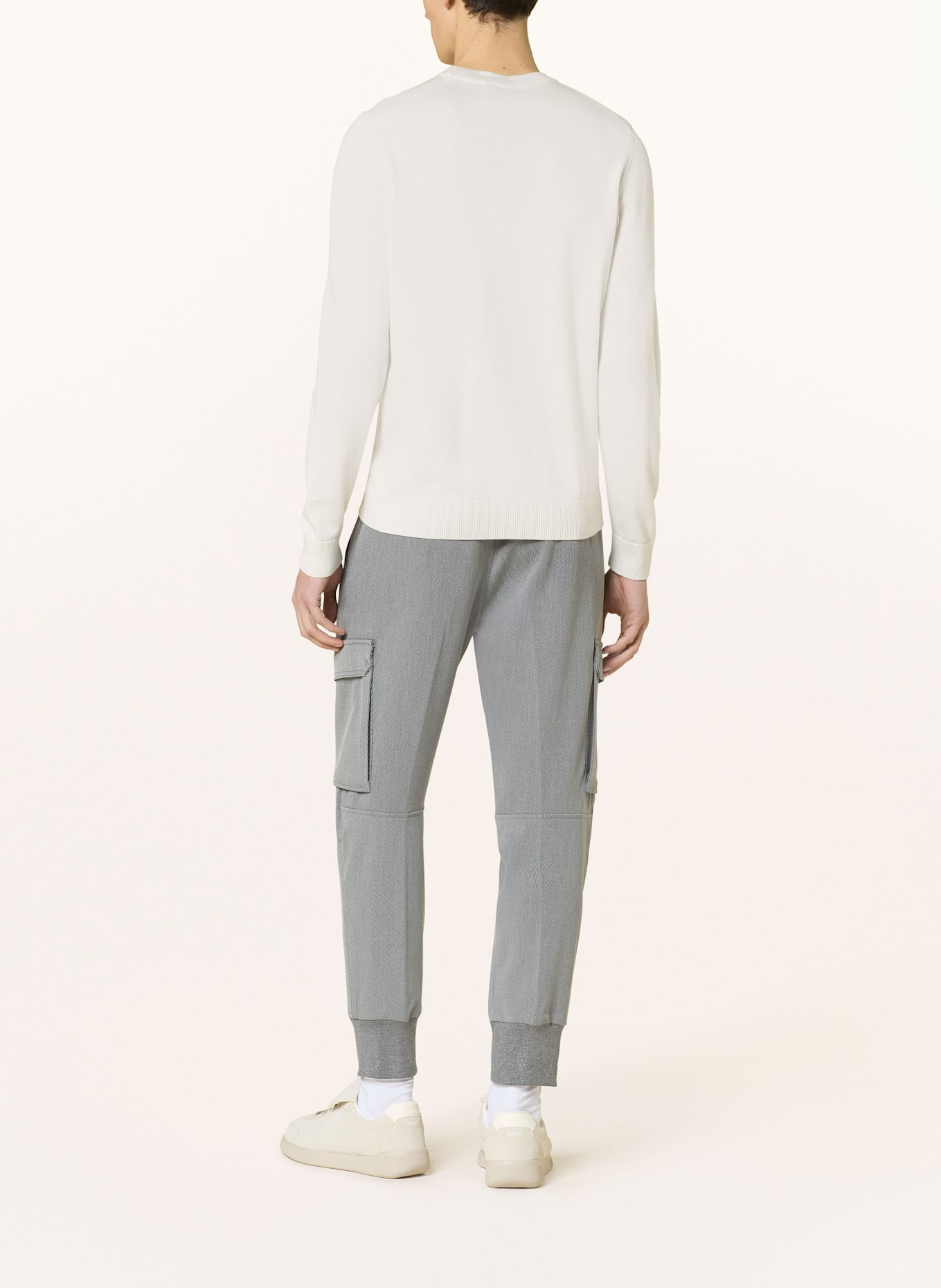 HUGO Pullover SAN CASSIUS, Farbe: CREME (Bild 3)