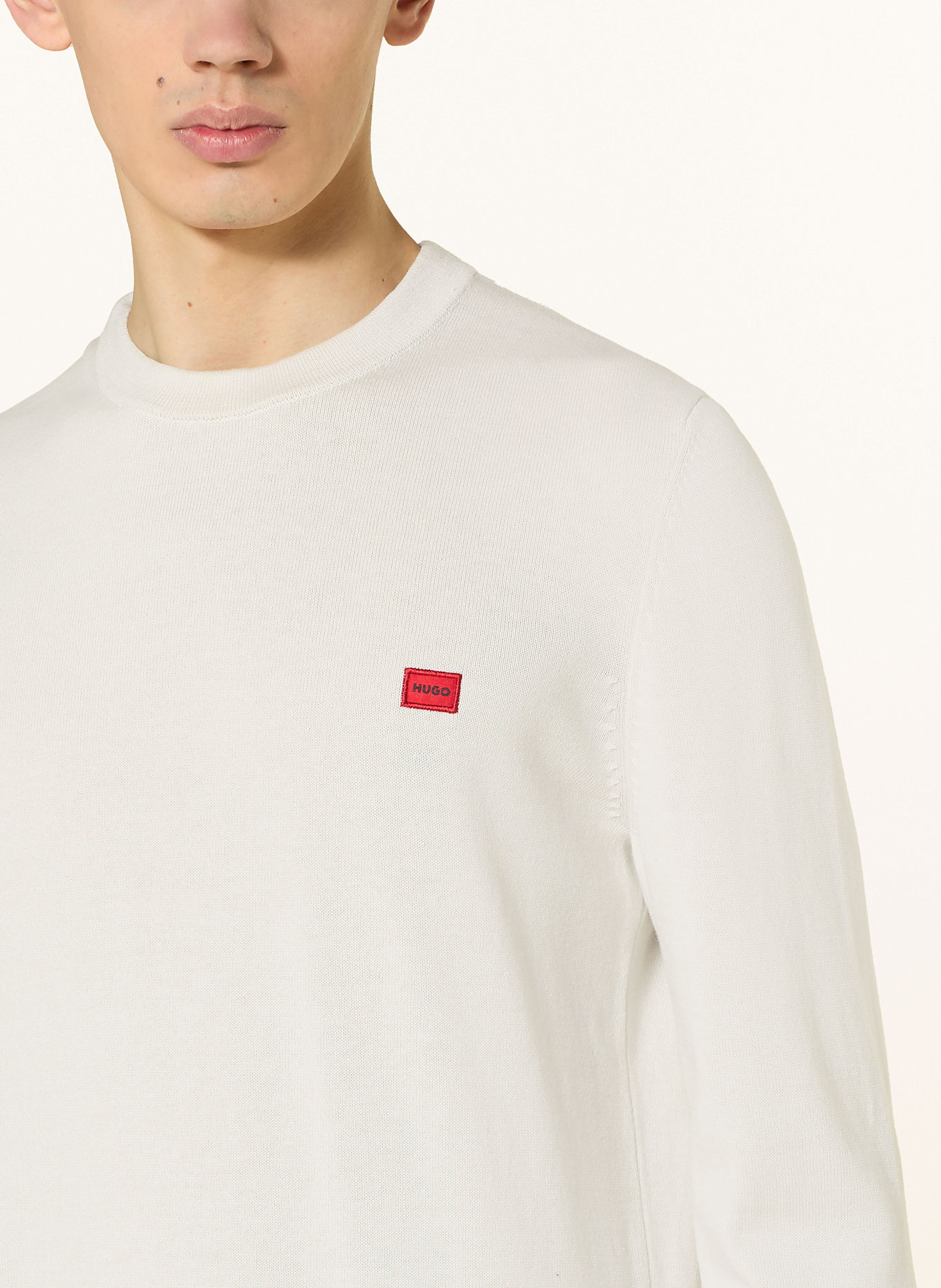 HUGO Pullover SAN CASSIUS, Farbe: CREME (Bild 4)