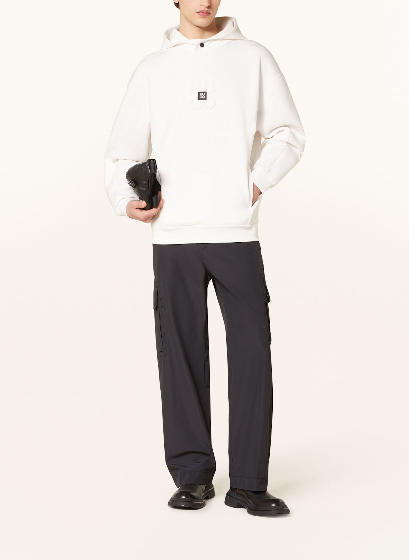 HUGO DEBOSTACO hoodie, Color: WHITE (Image 2)