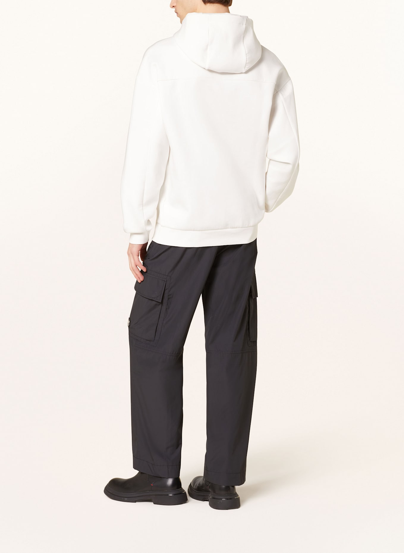 HUGO DEBOSTACO hoodie, Color: WHITE (Image 3)