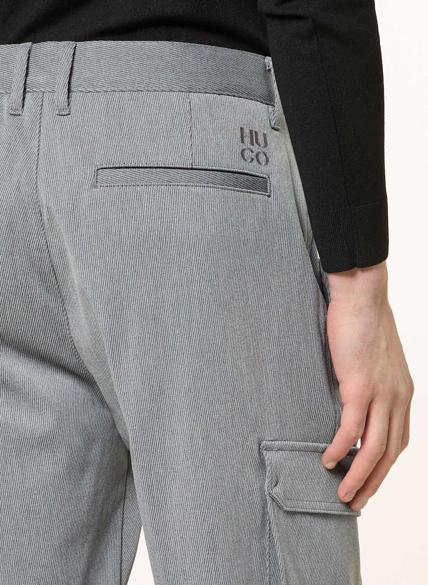 HUGO Cargo pants GLAVIN: GRAY