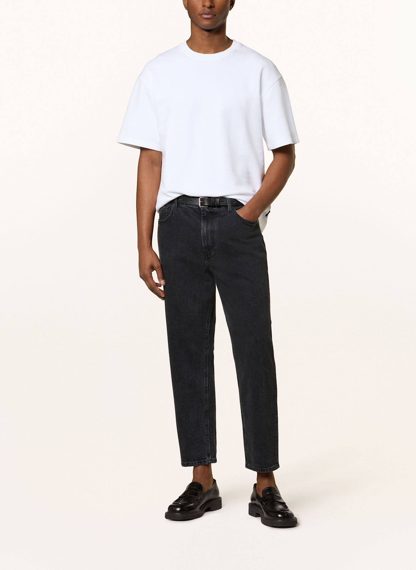 STRELLSON PICO T-shirt in piqué: WHITE