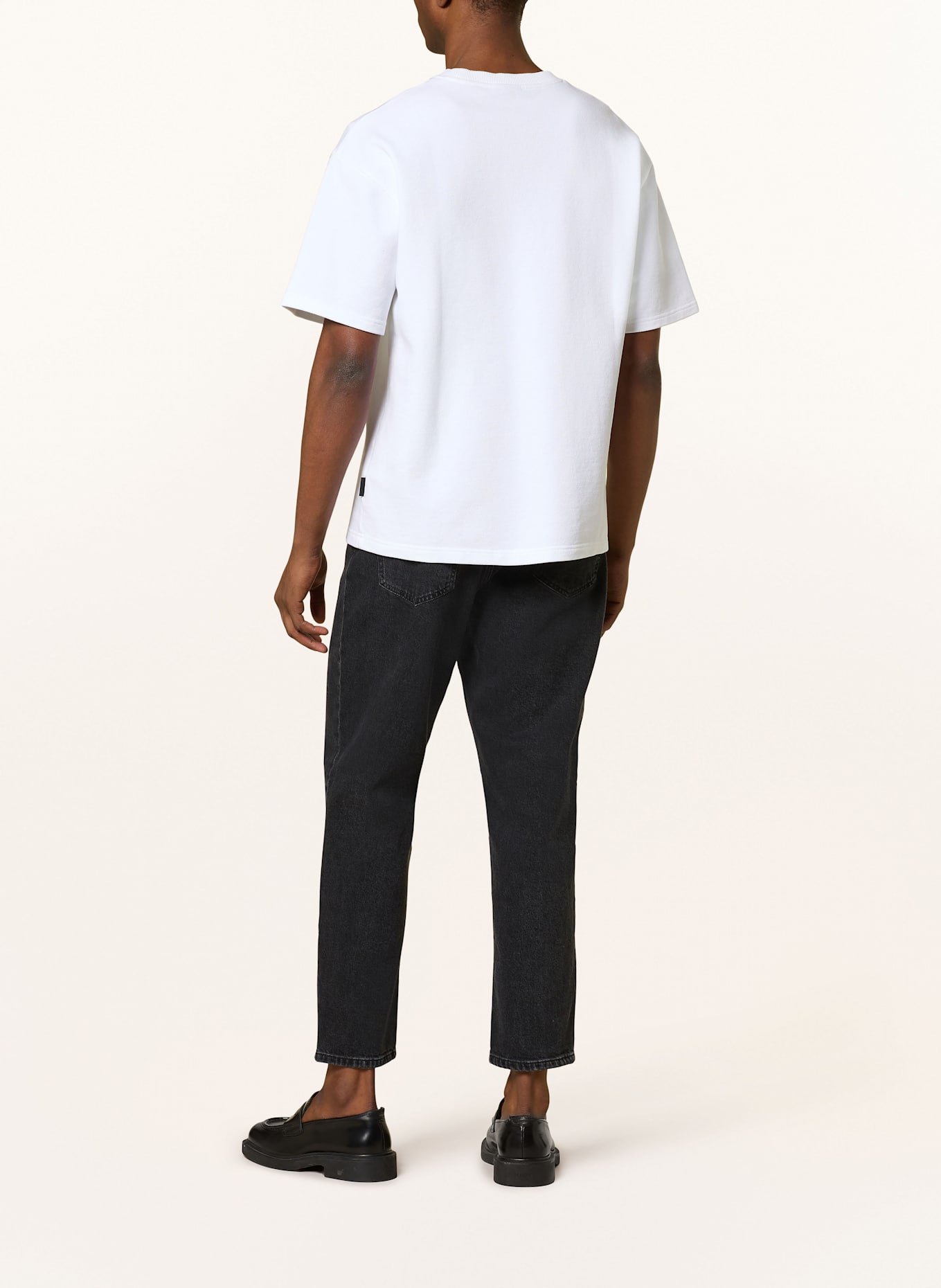 STRELLSON PICO T-shirt in piqué: WHITE