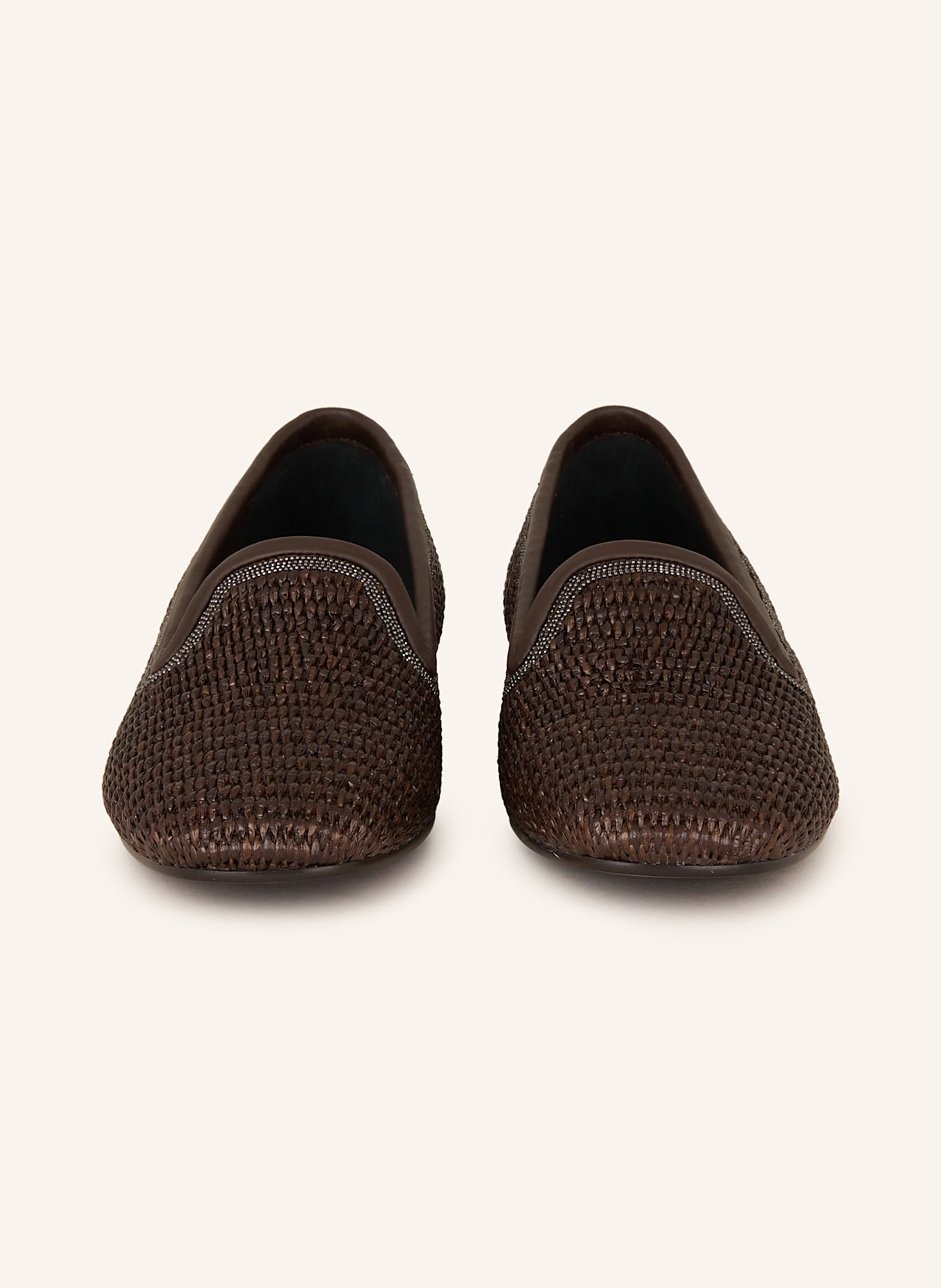 BRUNELLO CUCINELLI Slippery: TMAVĚ HNĚDÁ