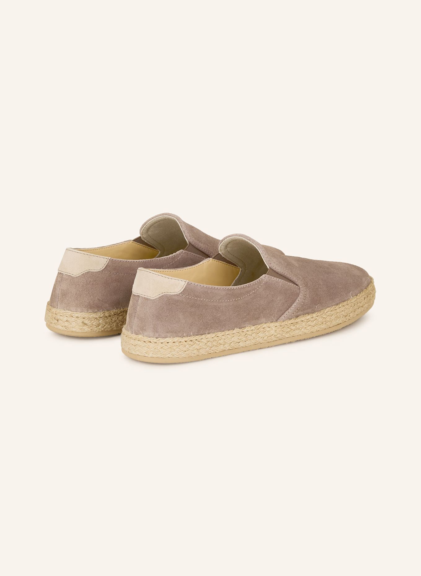 BRUNELLO CUCINELLI Espadryle: SZAROBRĄZOWY