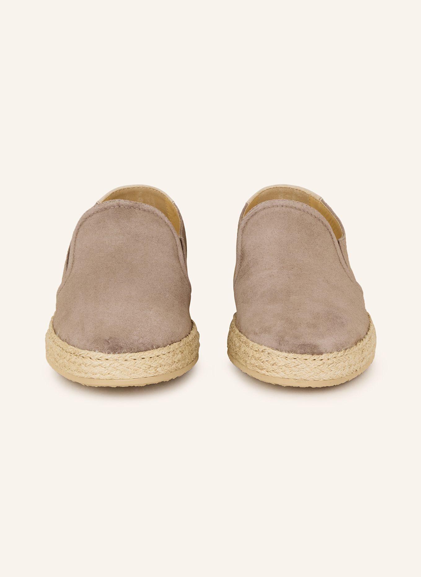 BRUNELLO CUCINELLI Espadryle: SZAROBRĄZOWY